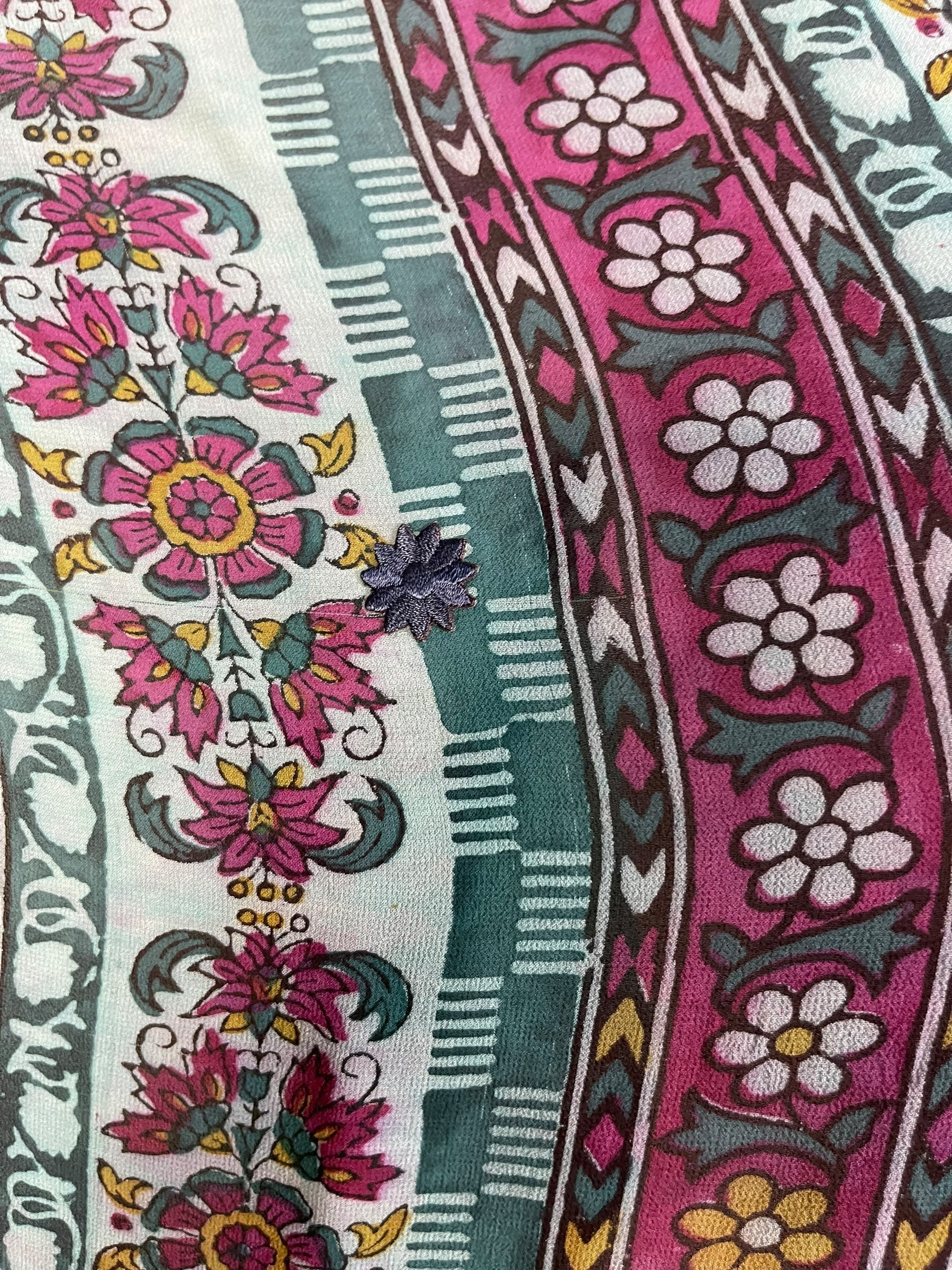 PRG7038 Sheer Wabi Sabi Pure Silk Waterfall Top