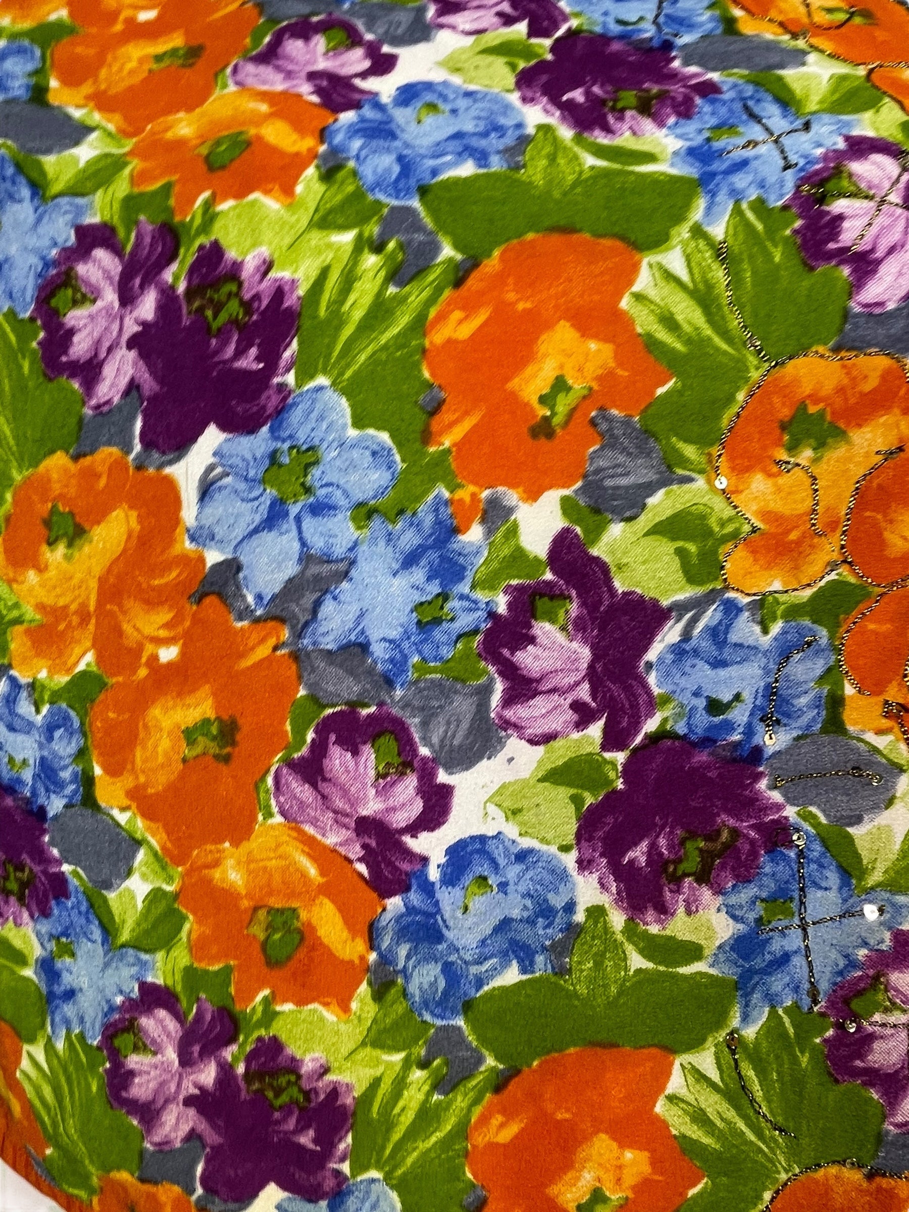 PRC7474 Avatar Pure Silk Boxy Top