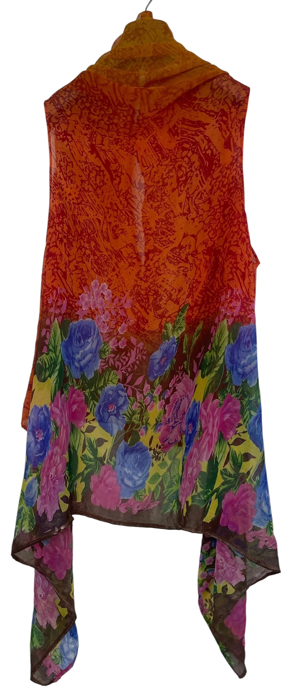 PRG8176 Sheer Avatar Pure Silk Versatile Vest