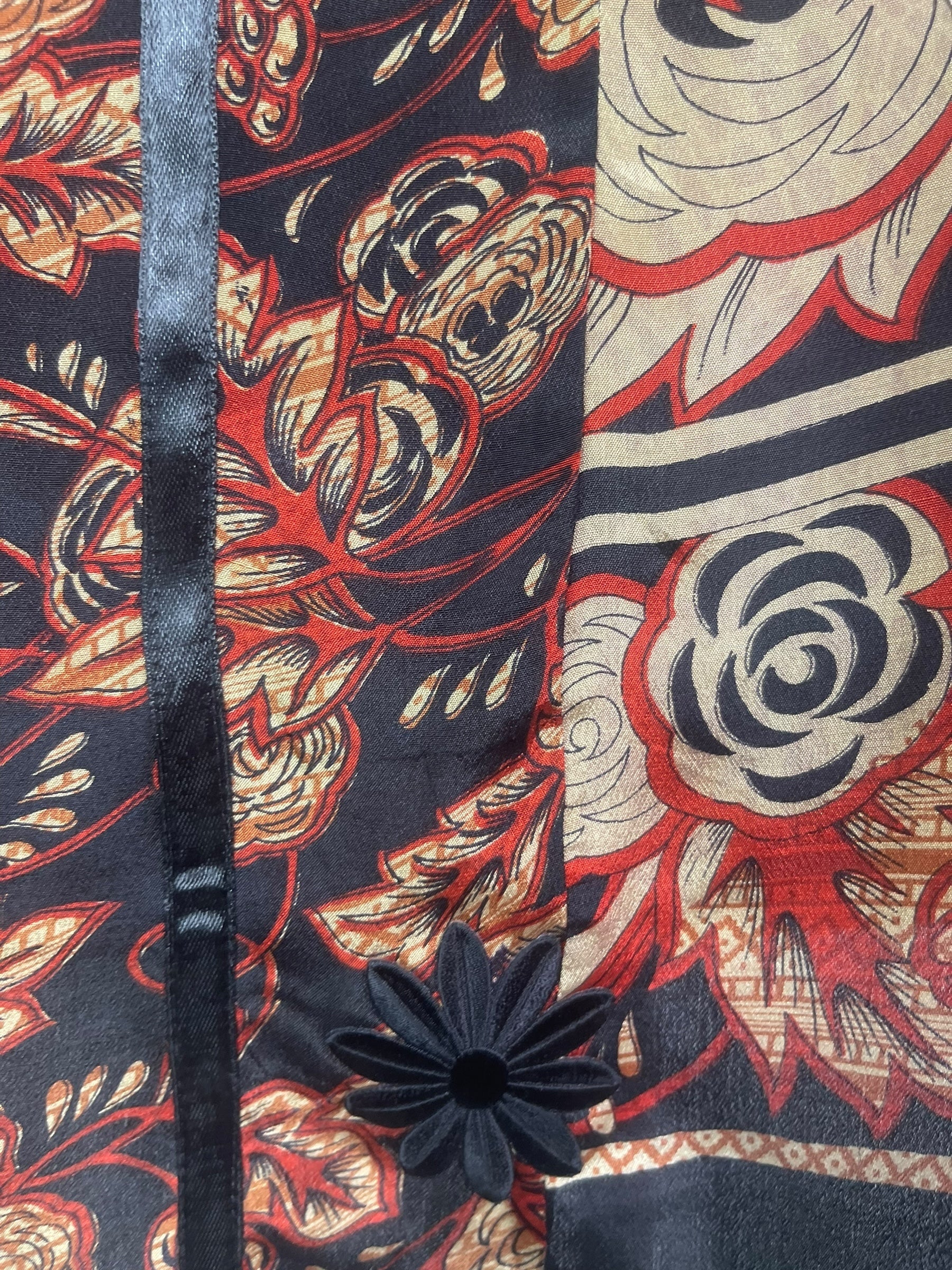 PRC8070 Wabi Sabi Pure Silk Waterfall Top