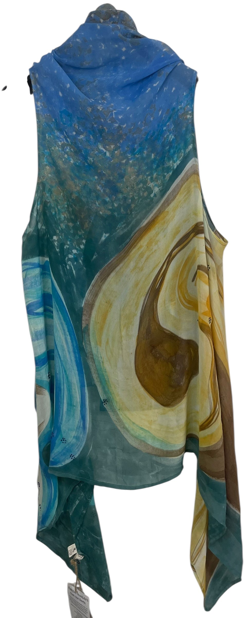 PRG8148 Sheer Avatar Pure Silk Versatile Vest