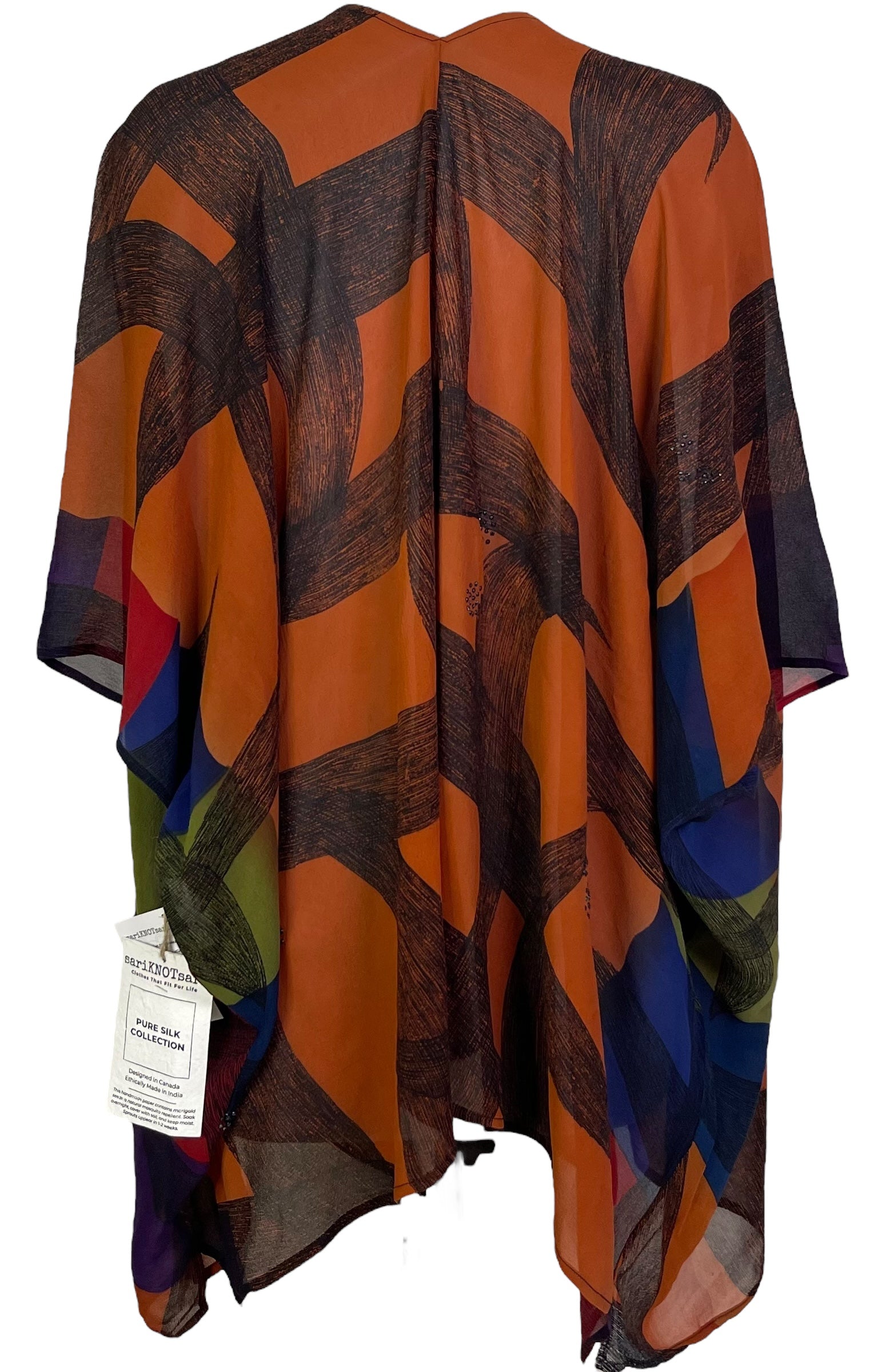 PRG7070 Sheer Avatar Pure Silk Cardigan