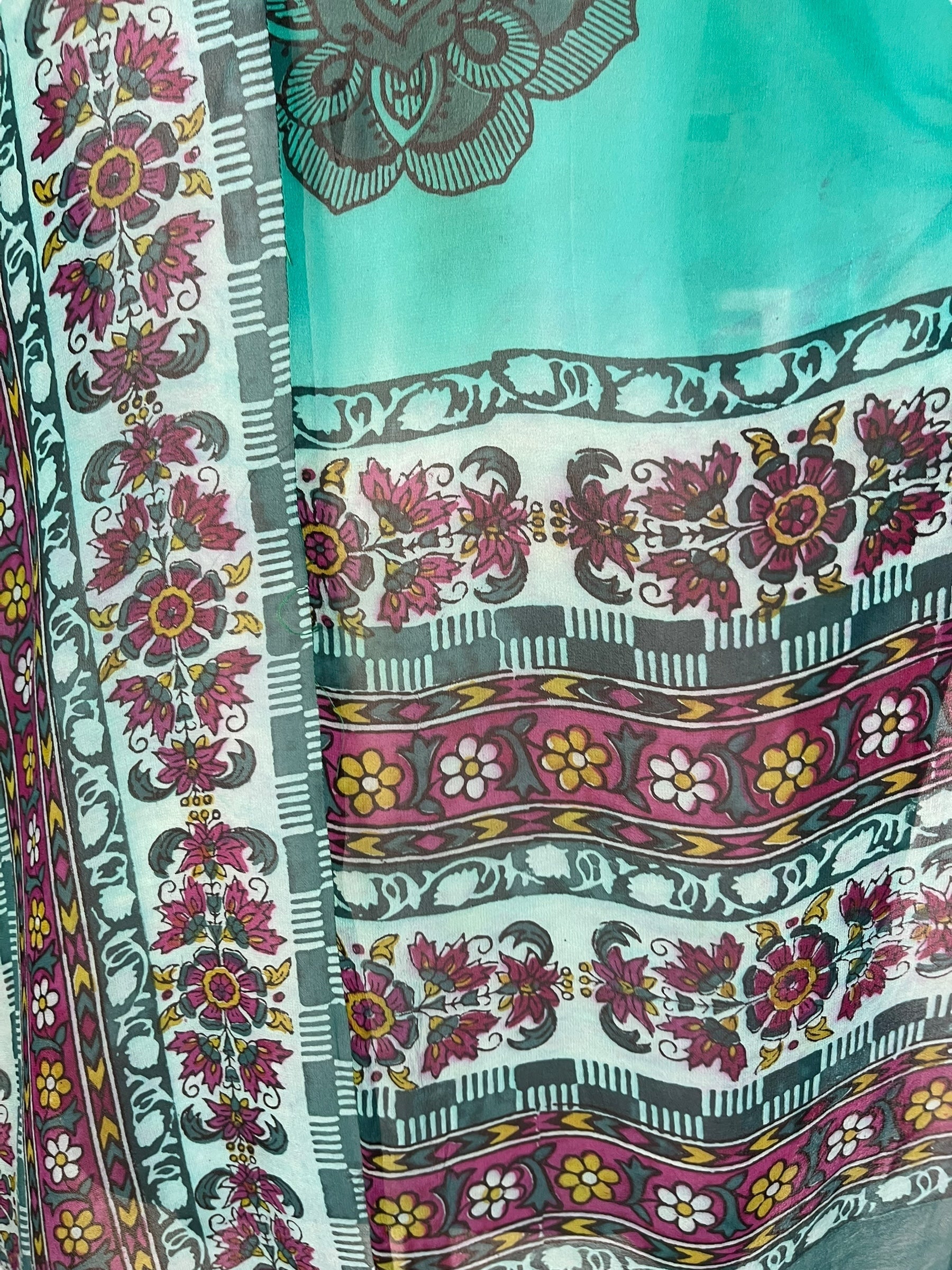 PRG7038 Sheer Wabi Sabi Pure Silk Waterfall Top