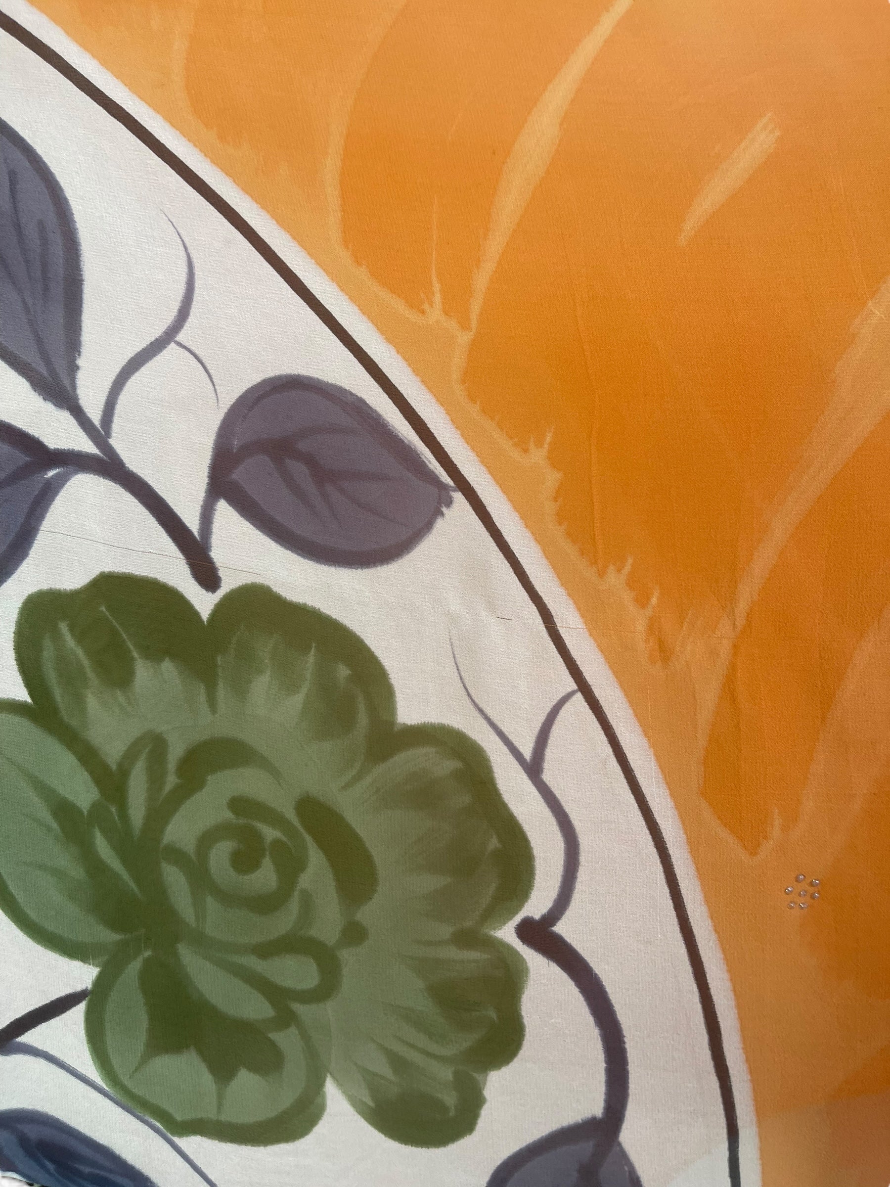 PRG7563 Sheer Avatar Pure Silk Kimono-Sleeved Top