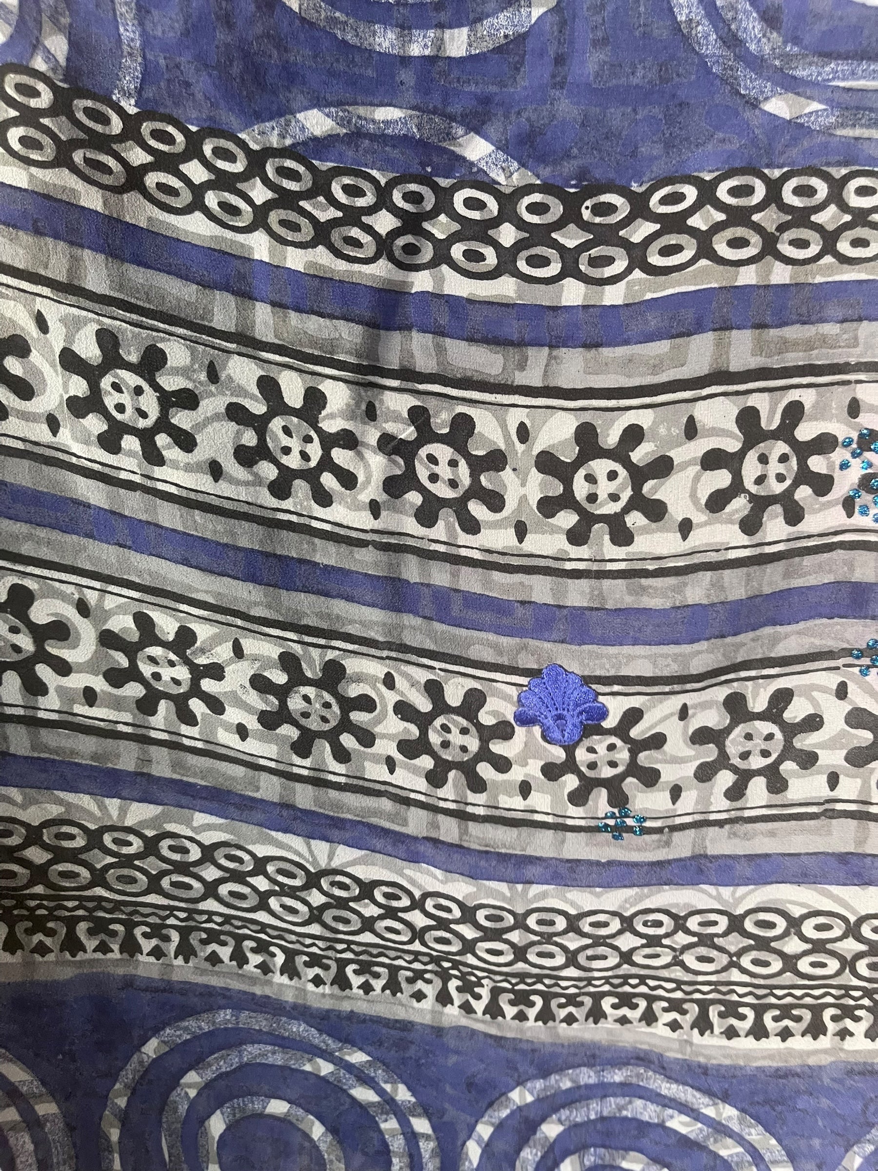 PRG7077 Sheer Avatar Pure Silk Cardigan