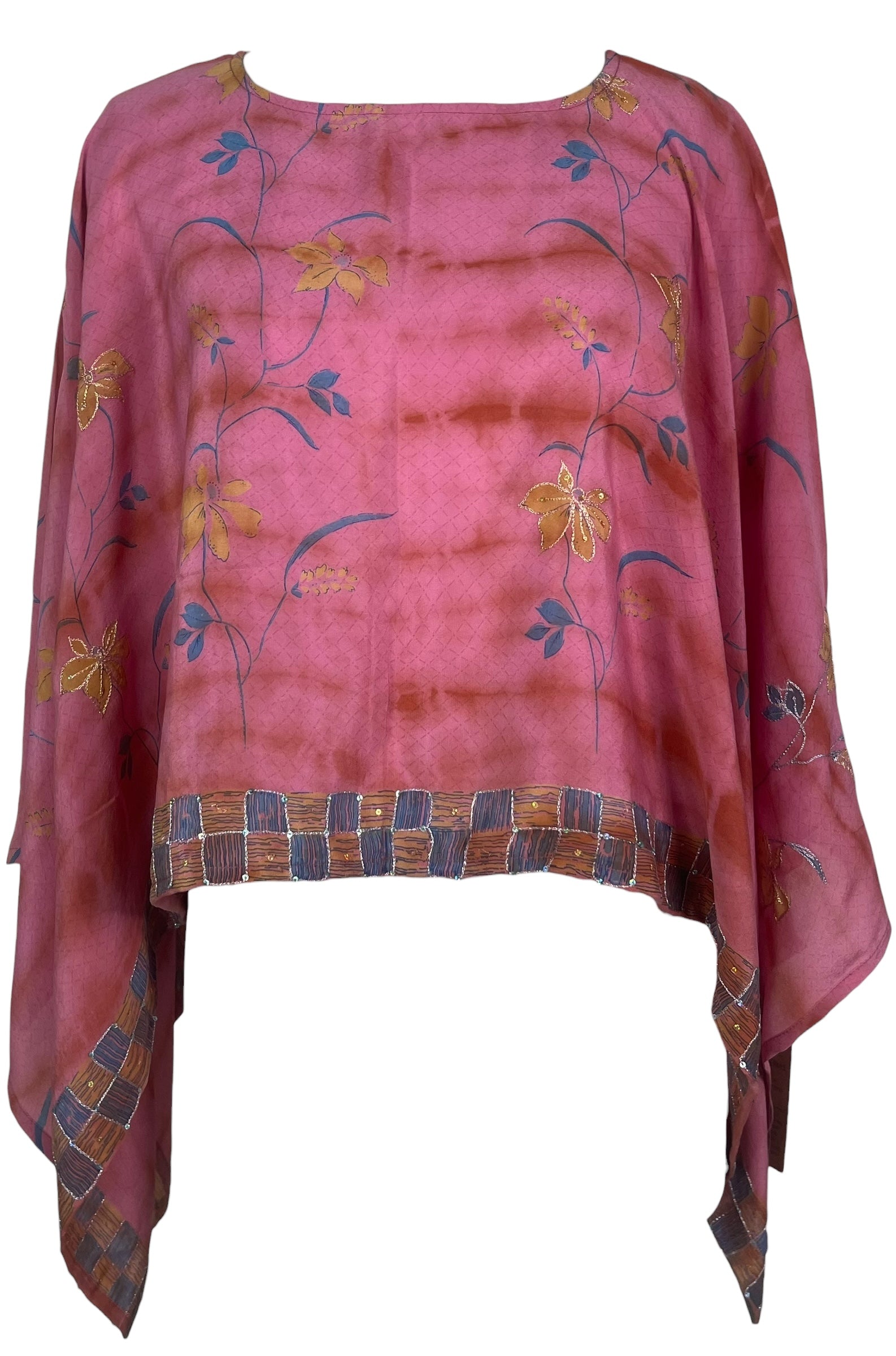 PREVIEW PRC8330 Pure Silk Wabi Sabi Capelet Poncho