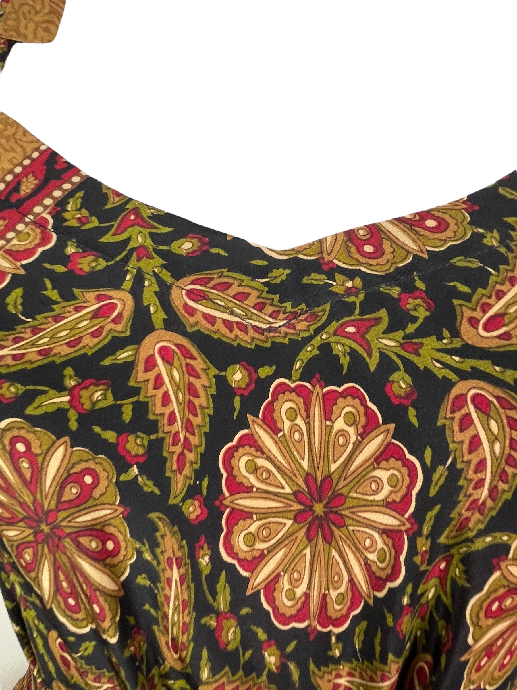 PRC7668 Avatar Pure Silk Maxi Dress with Belt