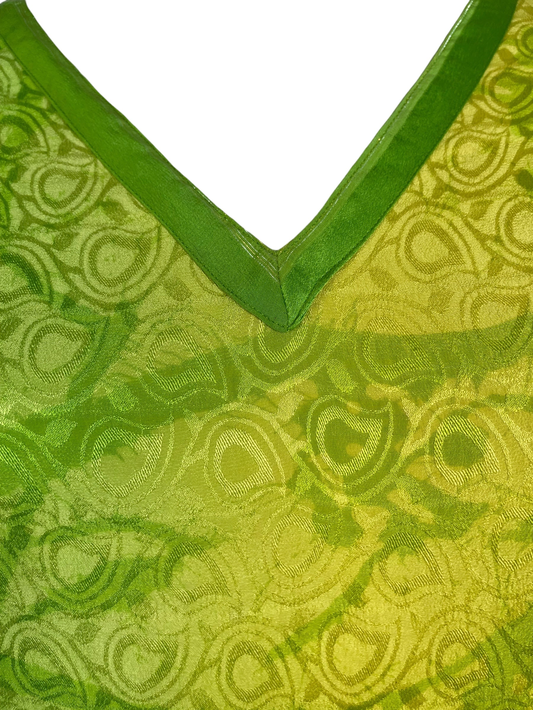 PREVIEW PRC8744 Avatar Pure Silk Long Tunic with Side Ties by MARCH2026 – Handmade ethical Side Tie Tunic from sariKNOTsari using upcycled silk. Designed in Canada for travel and slow fashion, loved from Toronto to LA to Sydney.