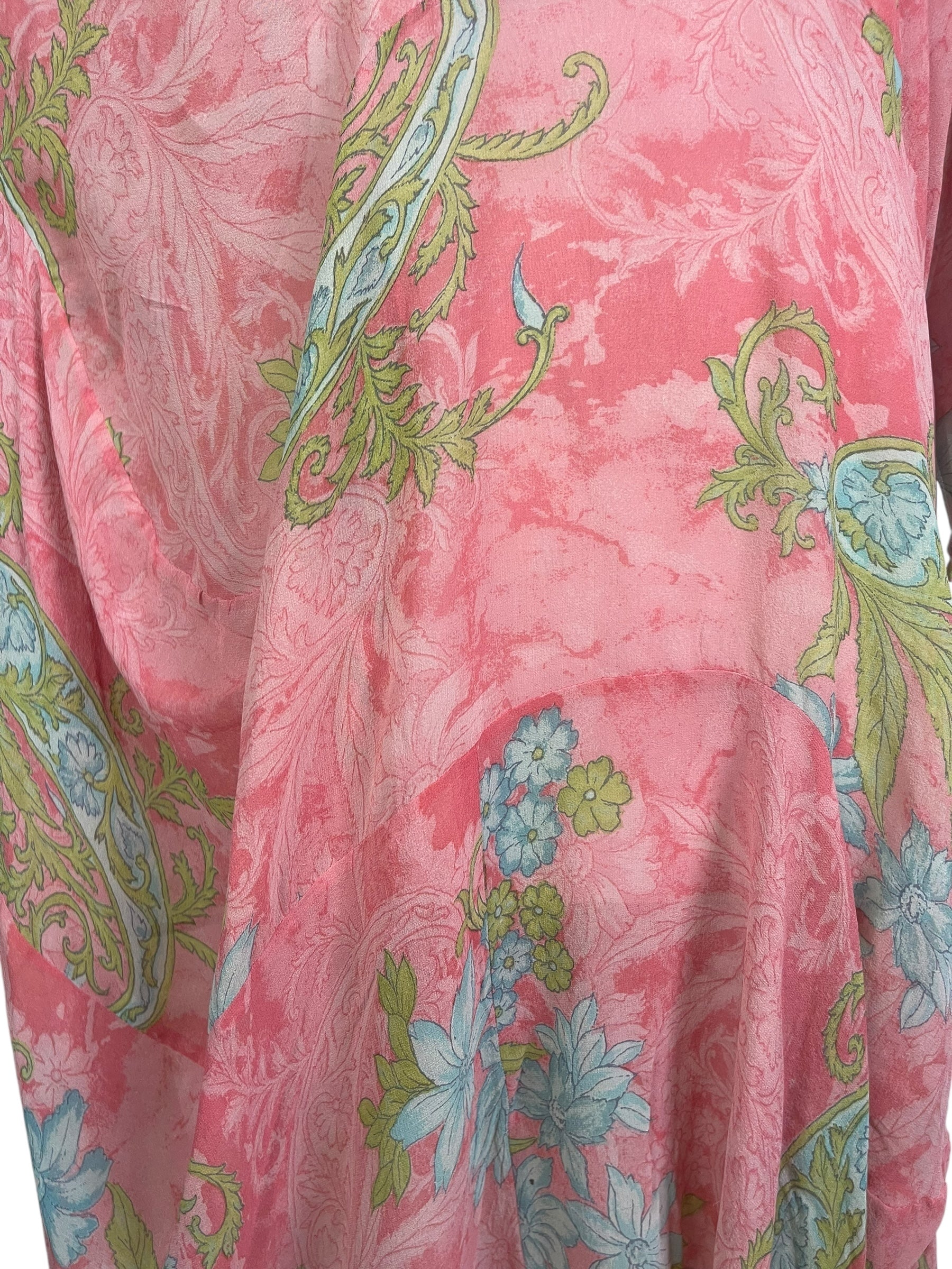 PRG8916 Sheer Wabi Sabi Sculptural Silk Long Tunic Dress by 15 FEBRUARY 2026 – Handmade ethical Sculptural Dress from sariKNOTsari using upcycled silk. Designed in Canada for travel and slow fashion, loved from Toronto to LA to Sydney.