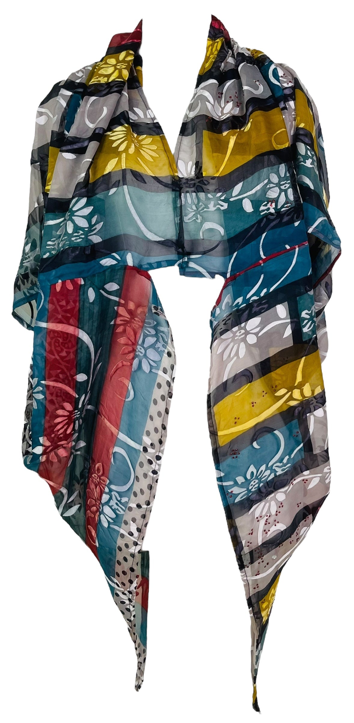 PRG7108 Sheer Wabi Sabi Pure Silk Cardigan