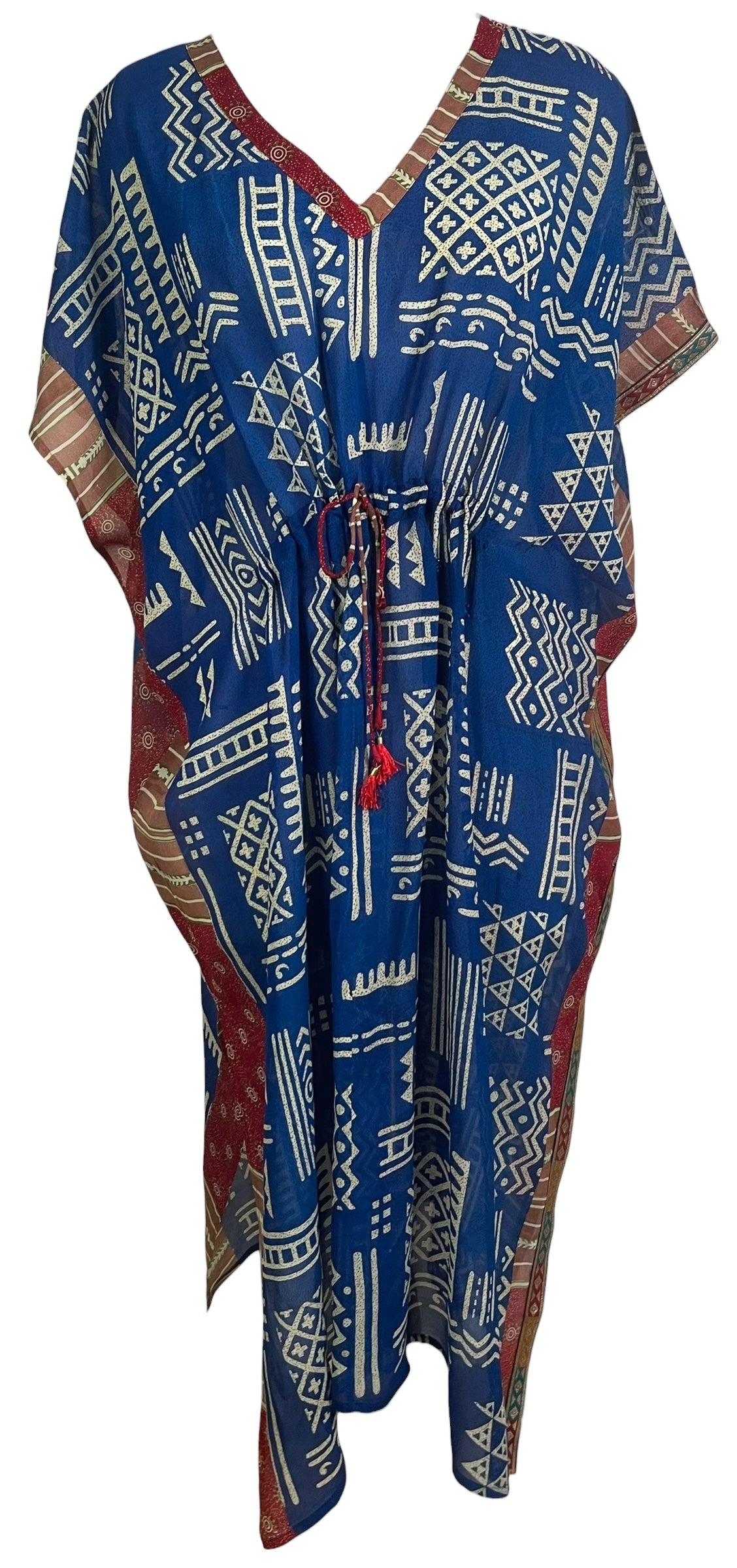 PRG8864 Sheer Avatar Pure Silk Maxi Kaftan