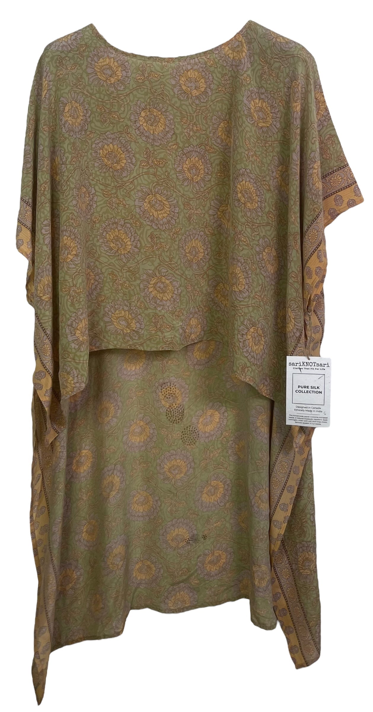 PRC7852 Avatar Pure Silk Hi Lo Top