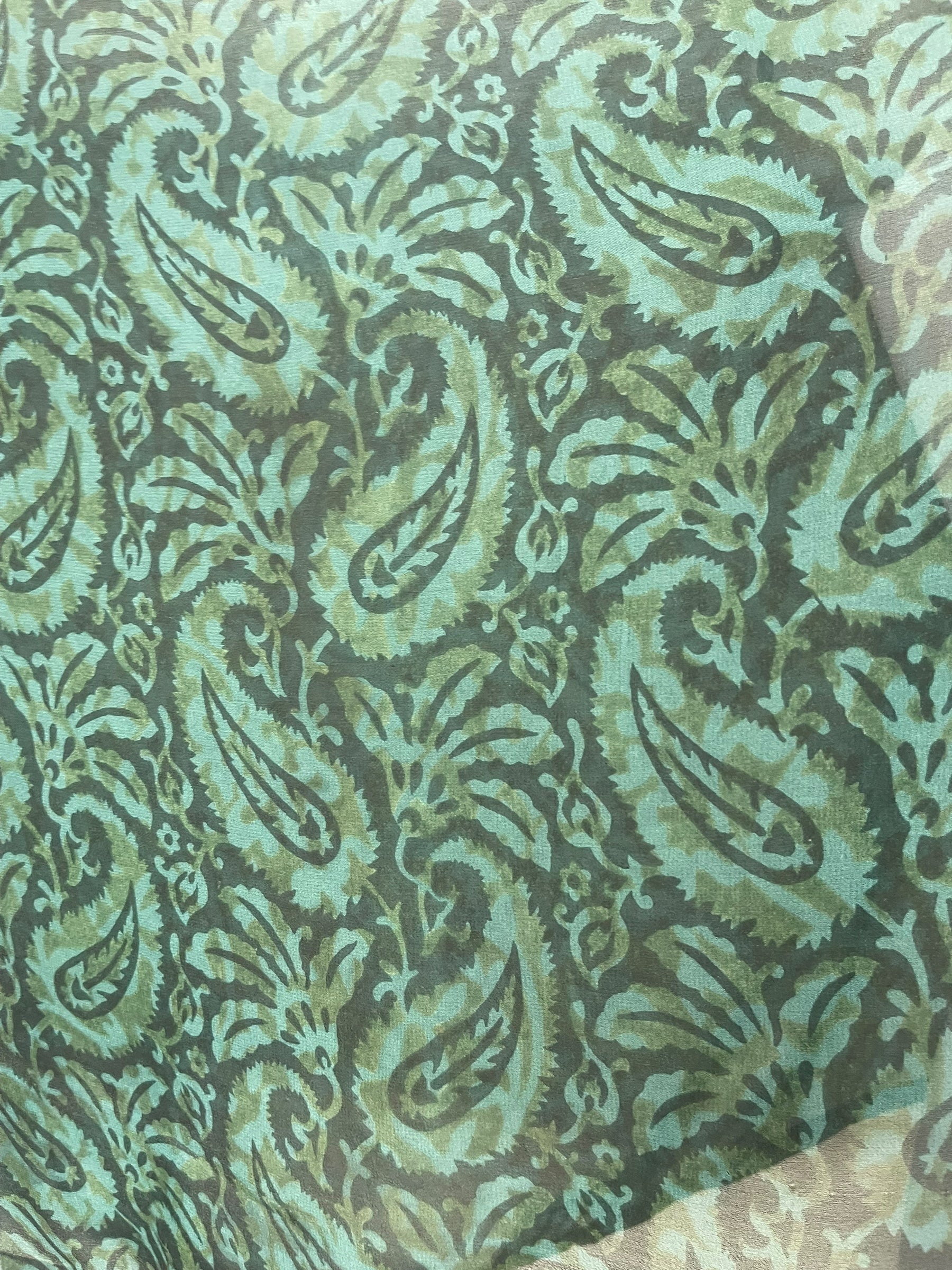 PRG8122 Sheer Avatar Pure Silk Kimono-Sleeved Top