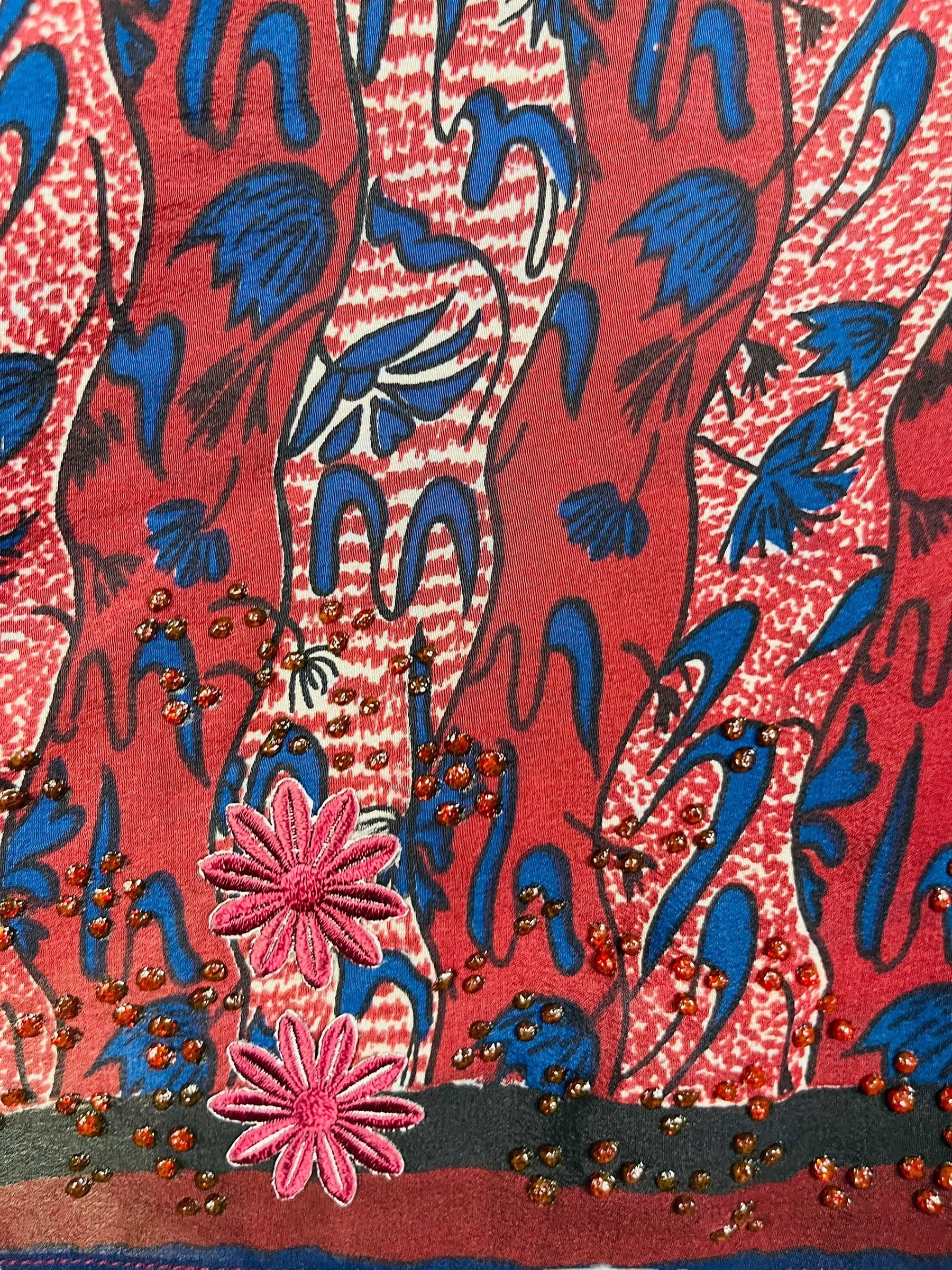 PRC7450 Wabi Sabi Pure Silk Capelet Poncho