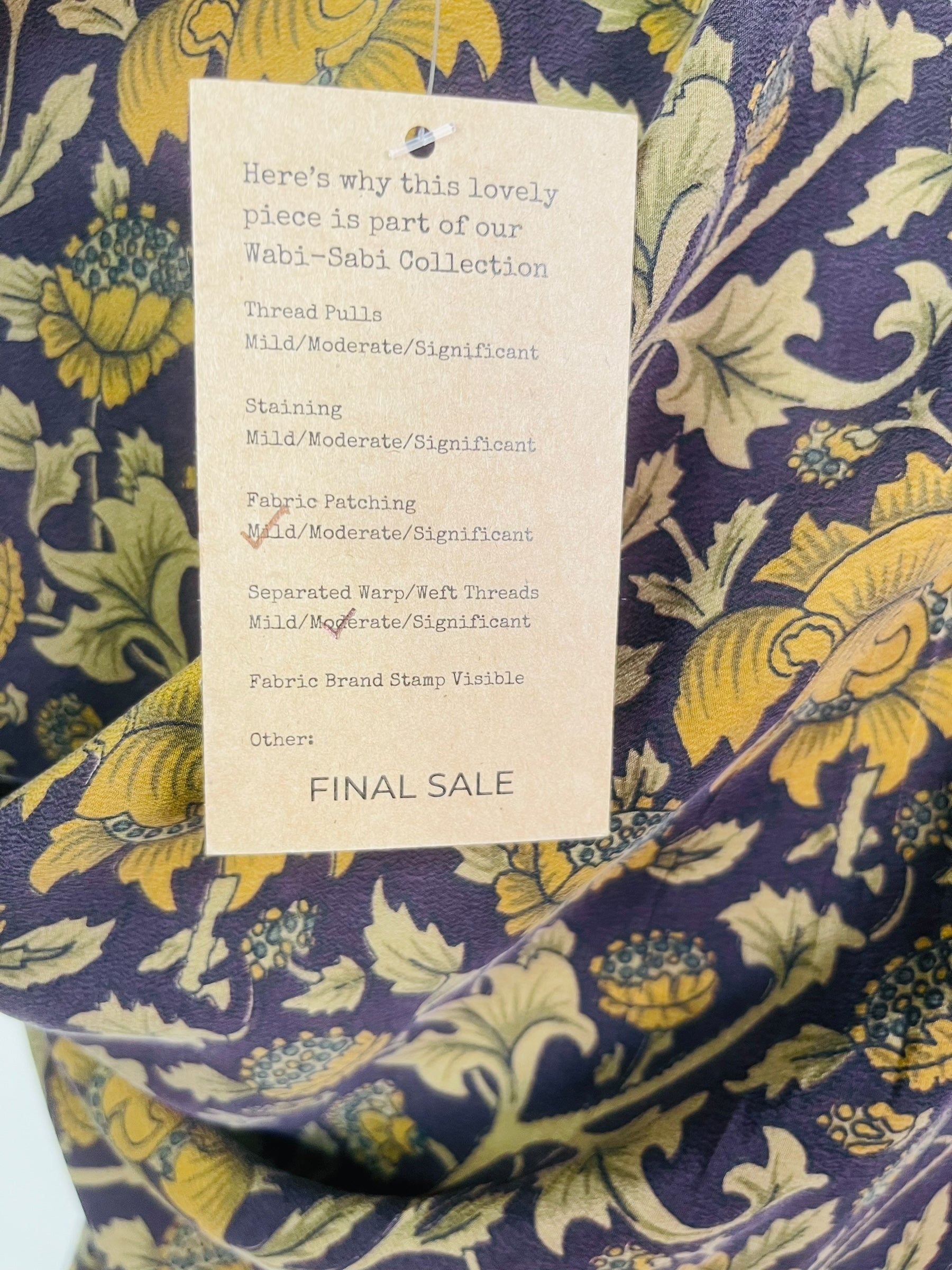 PRC7541 Pure Silk Wabi Sabi Capelet Poncho