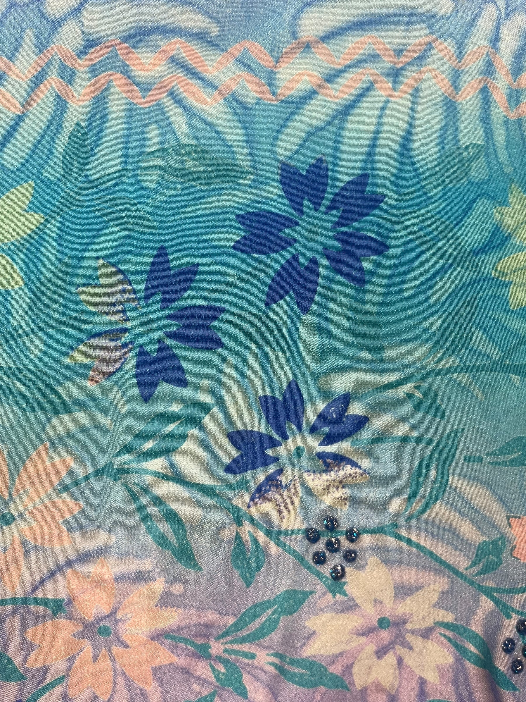 PREVIEW PRC8510 Avatar Pure Silk Kimono-Sleeved Jacket with Belt by MARCH2026 – Handmade ethical Short Kimono from sariKNOTsari using upcycled silk. Designed in Canada for travel and slow fashion, loved from Toronto to LA to Sydney. Featuring Zsiska, Bryn Walker and Artisan Leather coats by Rejean Pepin, Pepin designs