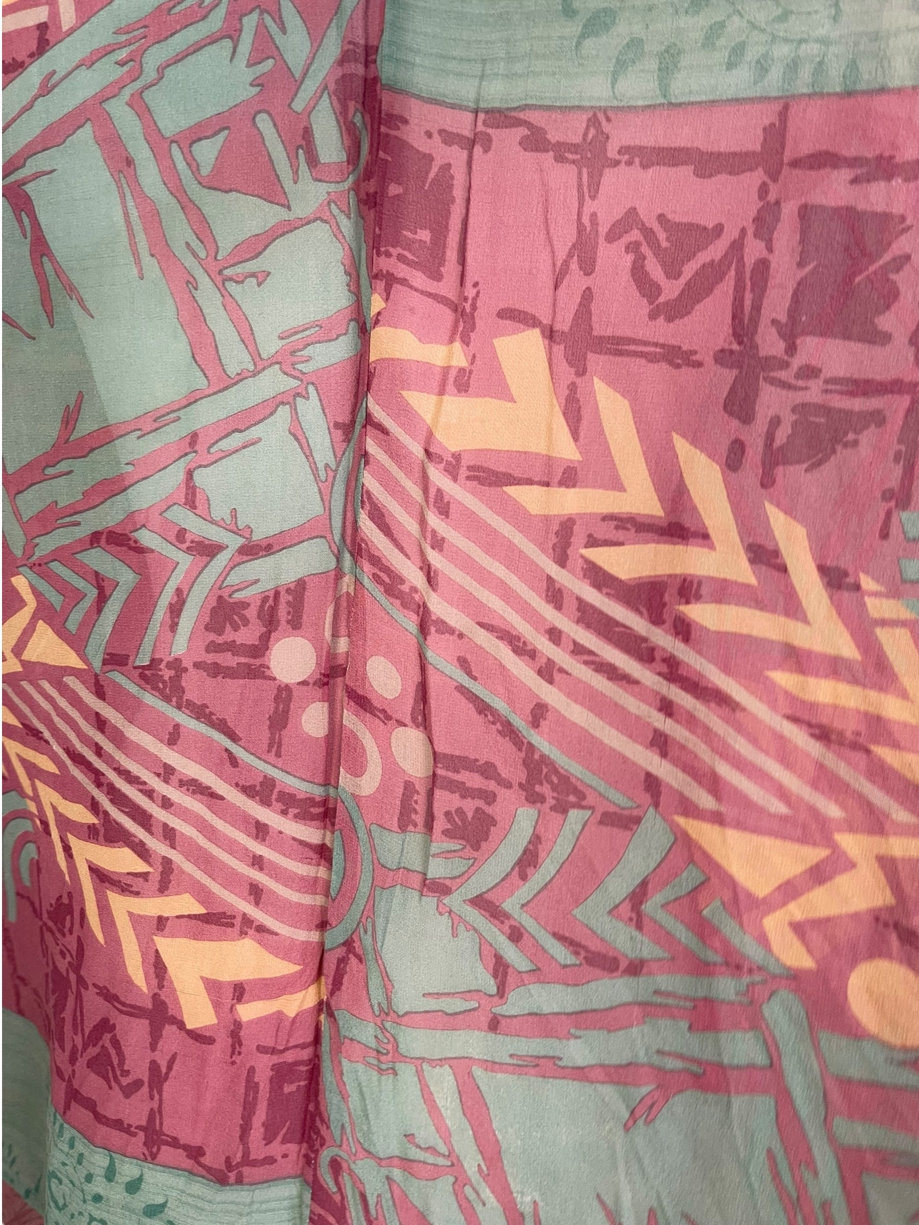 PRG7056 Sheer Wabi Sabi Pure Silk Cardigan