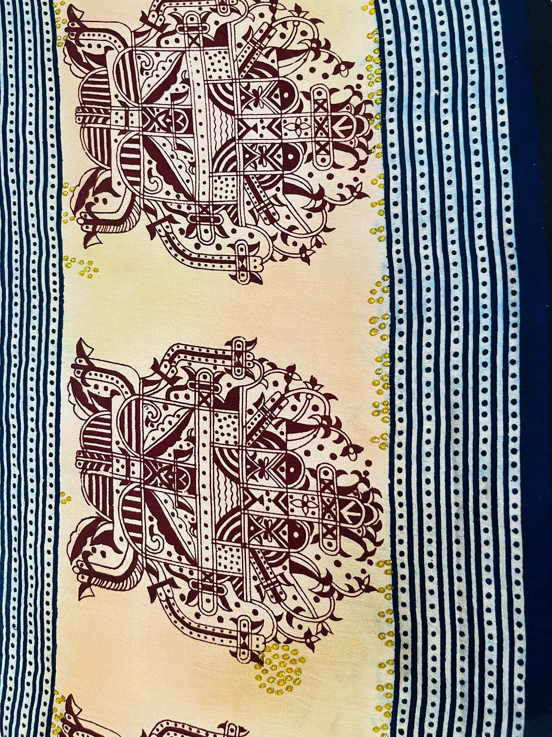 PRC7450 Wabi Sabi Pure Silk Capelet Poncho