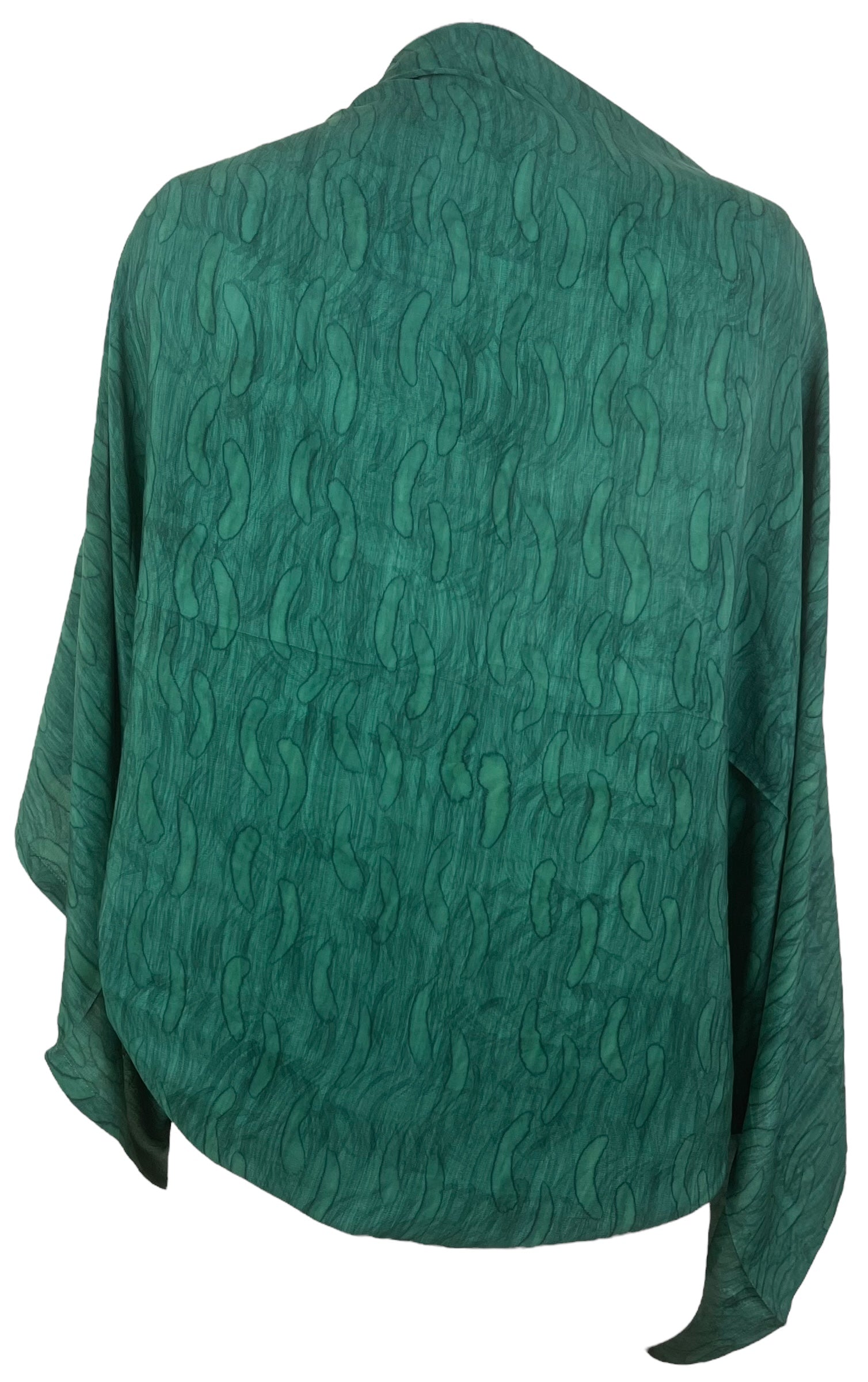 PRC8062 Wabi Sabi Pure Silk Shrug