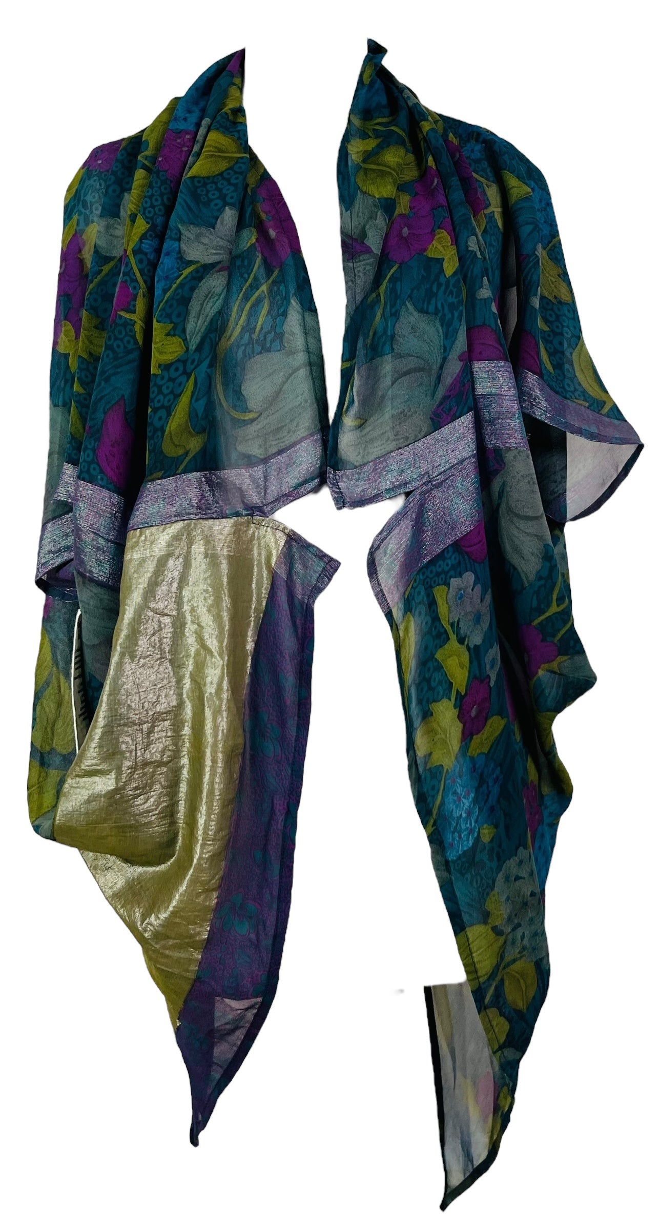 DEEANNS PRG7109 Sheer Avatar Pure Silk Cardigan