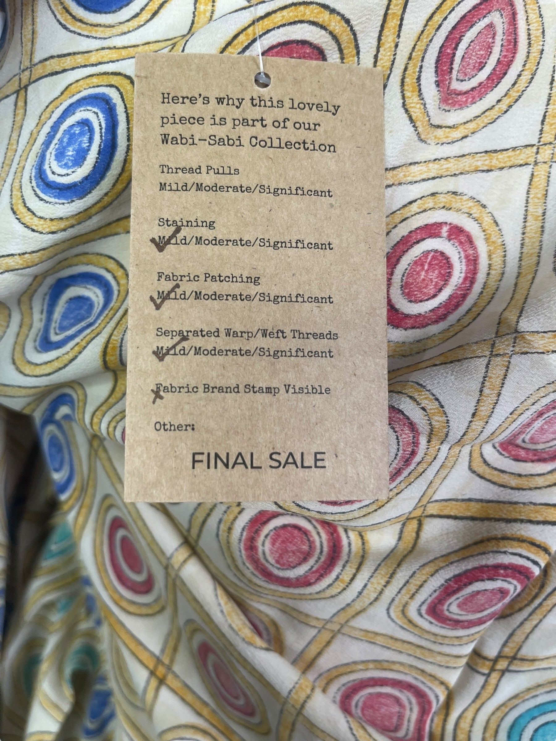 PRC8194 Wabi Sabi Pure Silk Boxy Babydoll Dress