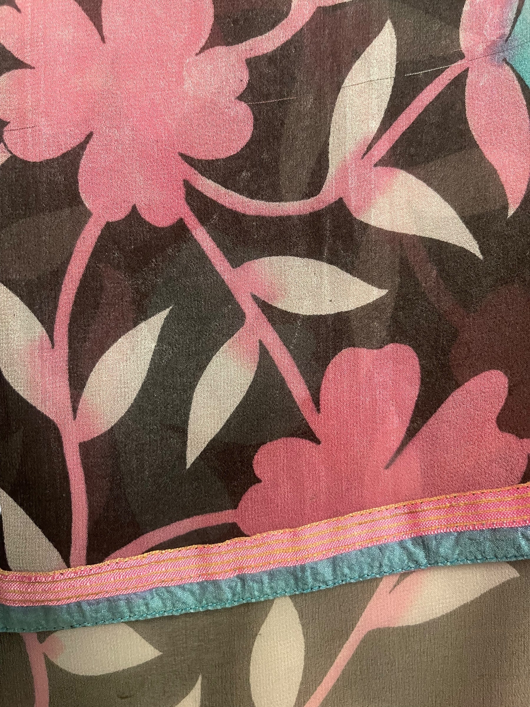 PRG8513 Sheer Wabi Sabi Pure Silk Hi Lo Top