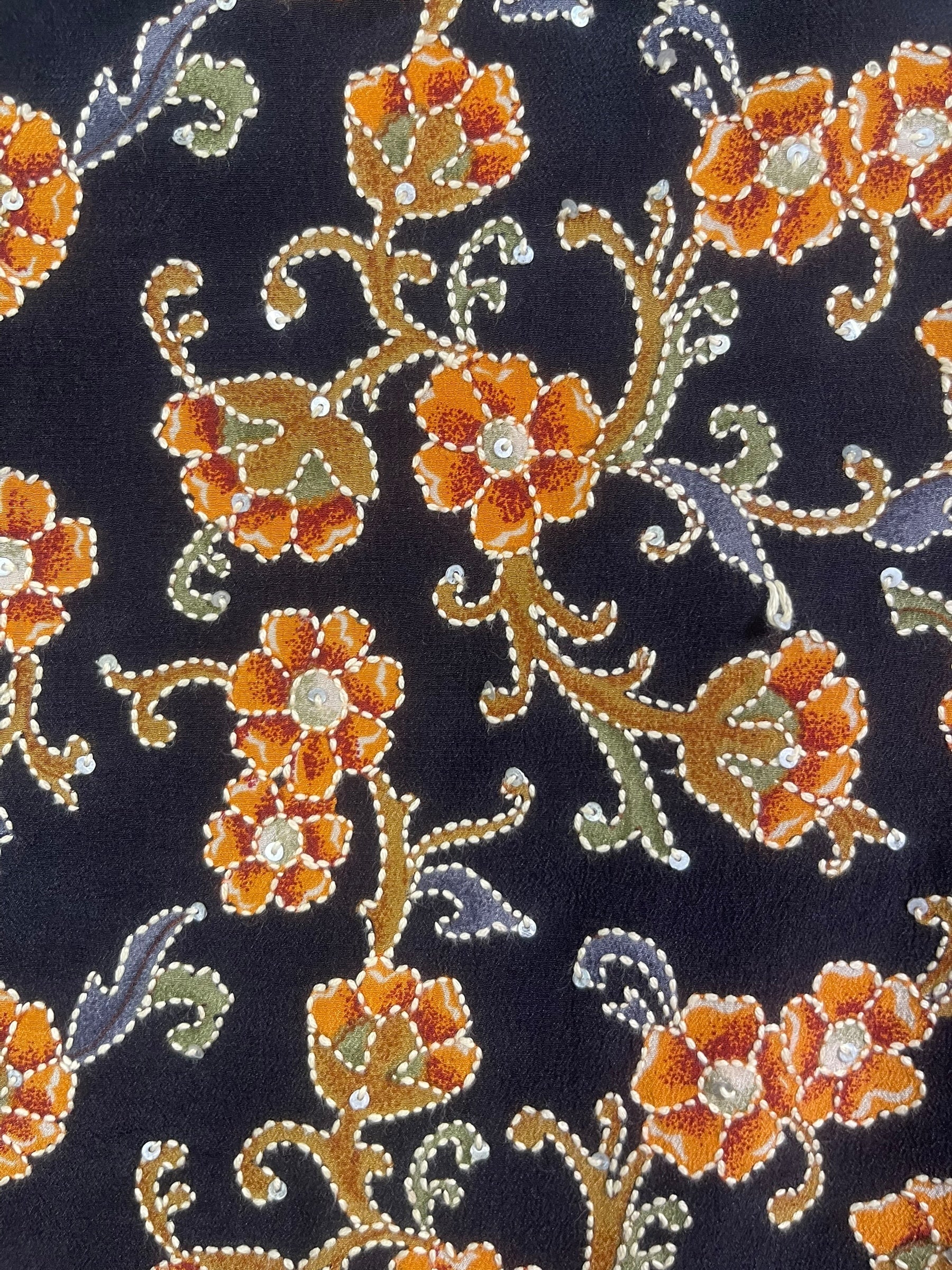 PREVIEW PRC8736 Avatar Pure Silk Long Tunic with Side Ties by MARCH2026 – Handmade ethical Side Tie Tunic from sariKNOTsari using upcycled silk. Designed in Canada for travel and slow fashion, loved from Toronto to LA to Sydney.