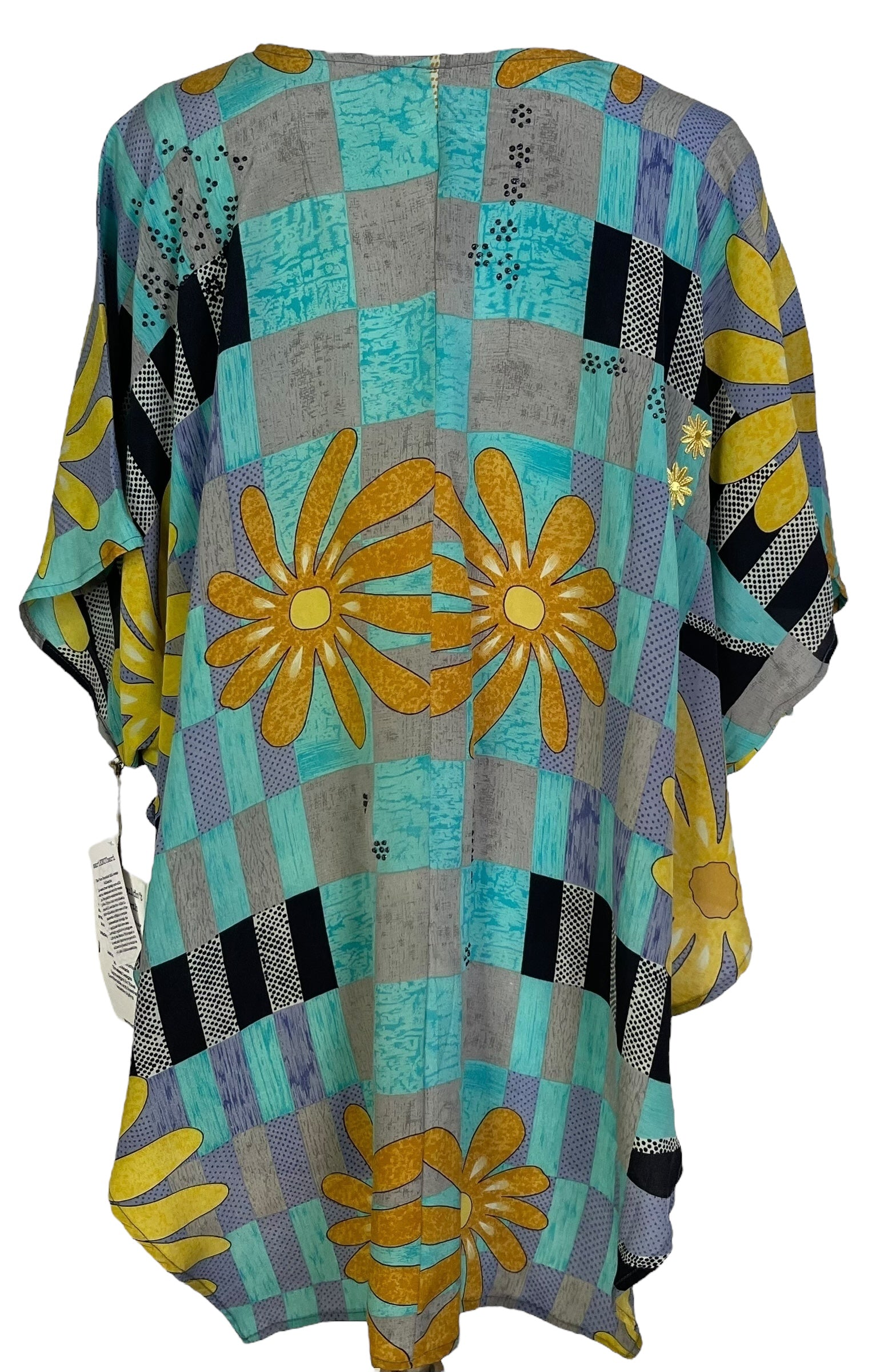 PRC7368 Wabi Sabi Pure Silk Waterfall Top