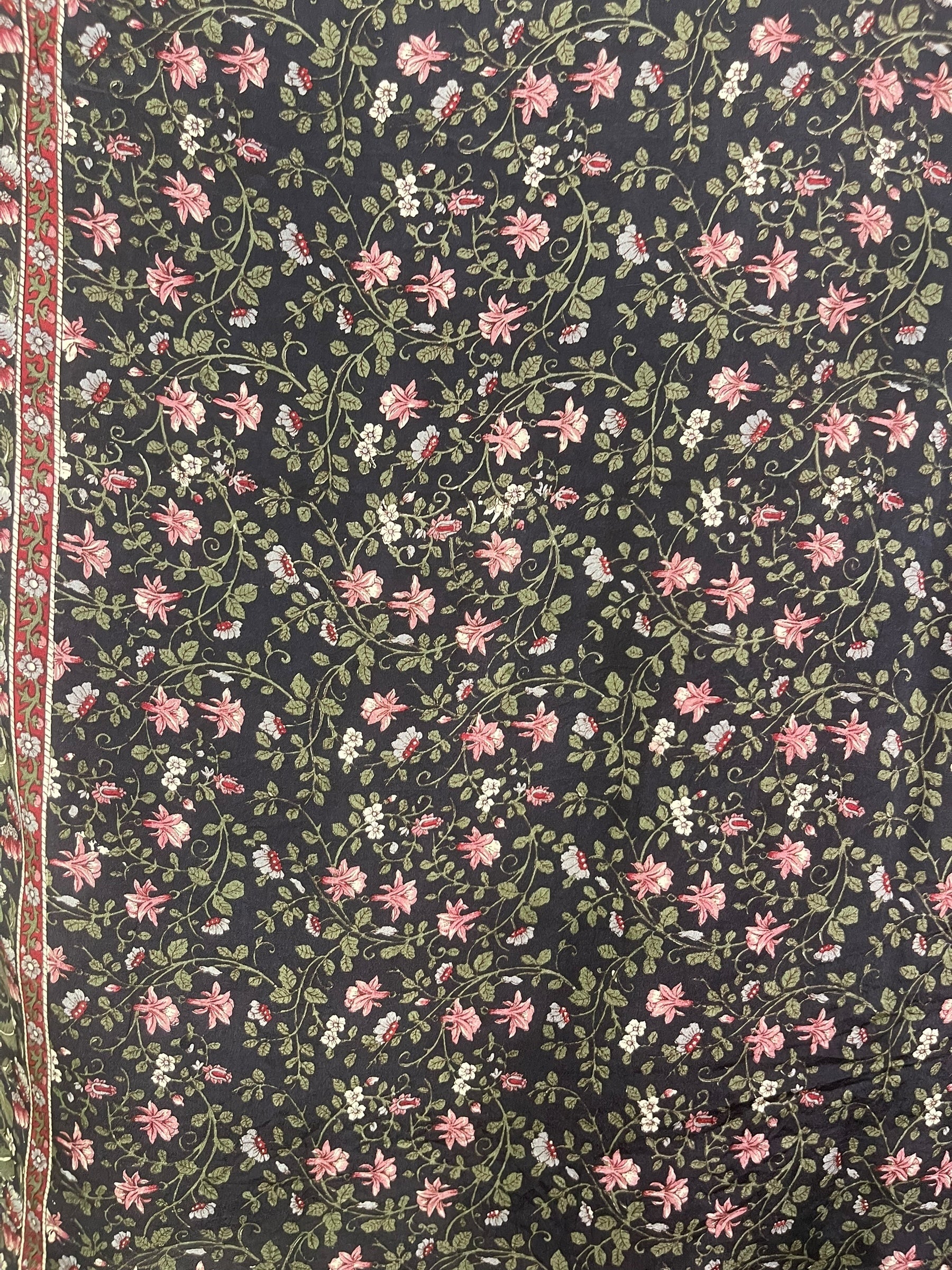 PRC7813 Avatar Pure Silk Short Kaftan Tunic with Slits