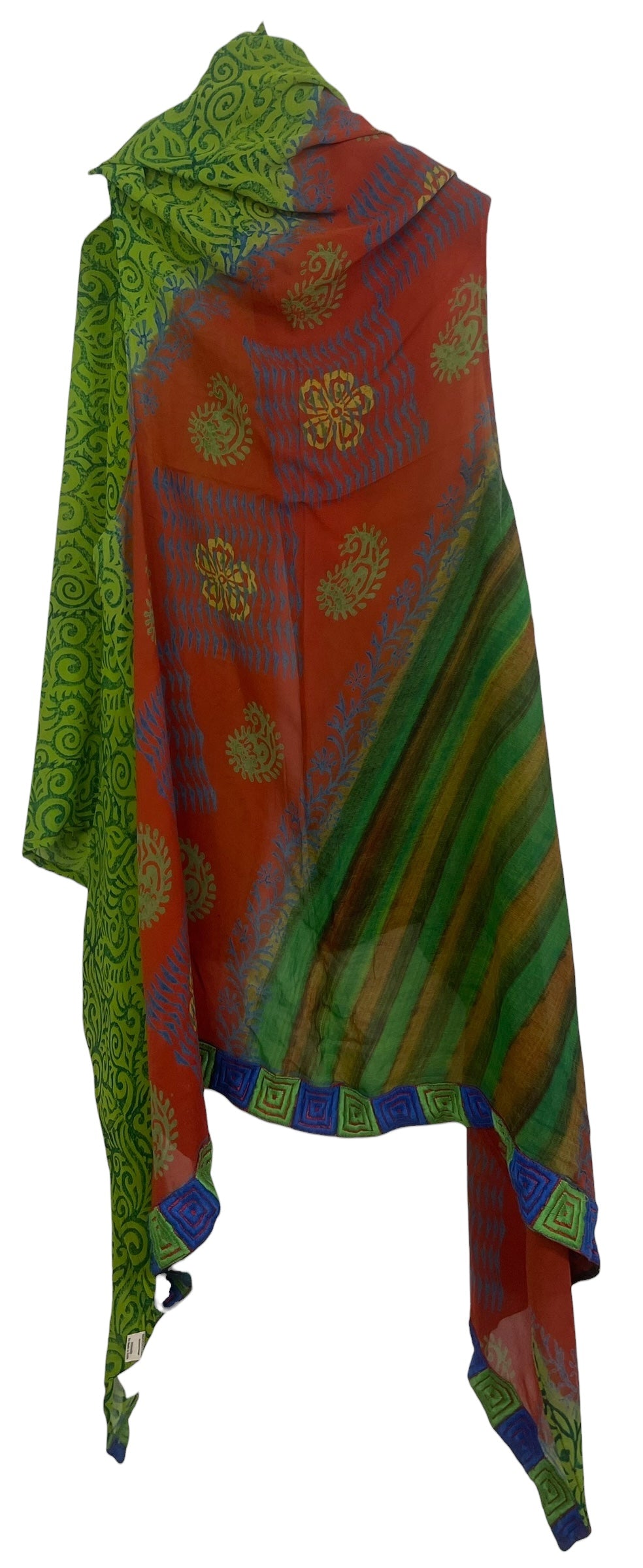 PRG8415 Sheer Wabi Sabi Pure Silk Versatile Vest