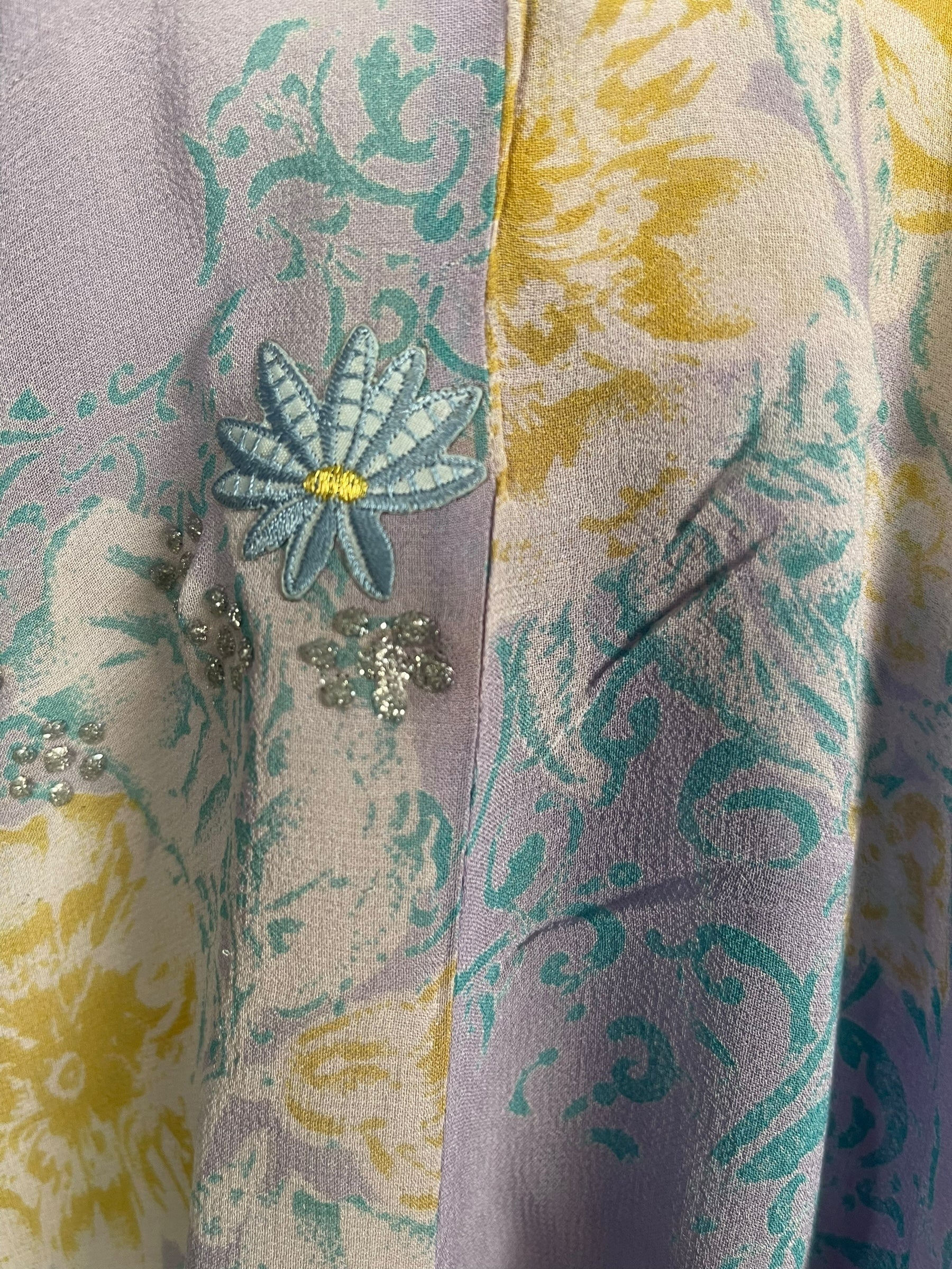 PREVIEW PRG8478 Sheer Avatar Pure Silk Self Pocket Tunic Dress by FEBRUARY2026 – Handmade ethical Self Pocket Tunic from sariKNOTsari using upcycled silk. Designed in Canada for travel and slow fashion, loved from Toronto to LA to Sydney.