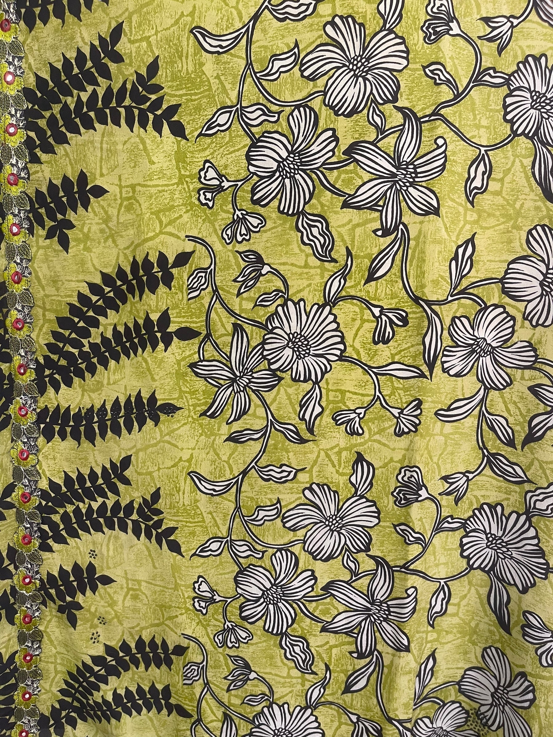 PRC8663 Avatar Pure Silk Midi Length Kaftan