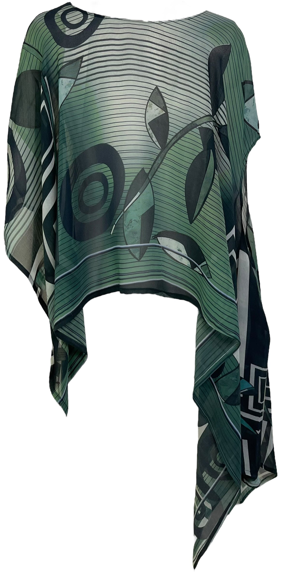 PRG7132 Sheer Avatar Pure Silk Versatile Vest