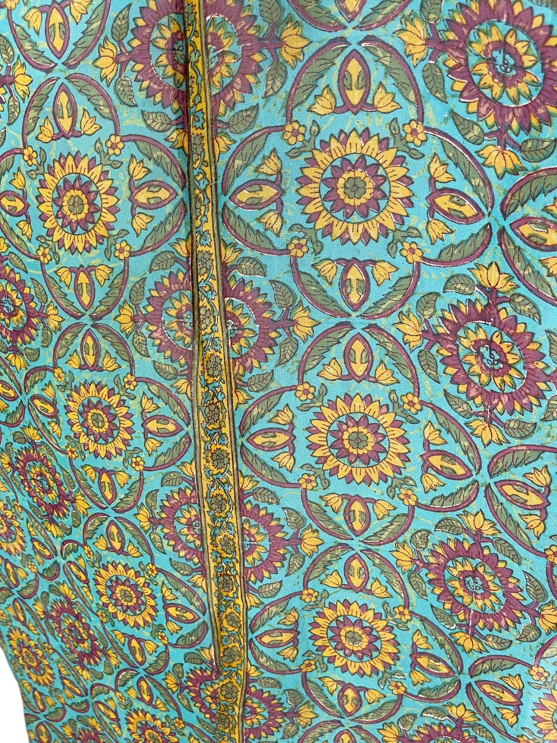 PRG7062 Sheer Avatar Pure Silk Waterfall Top