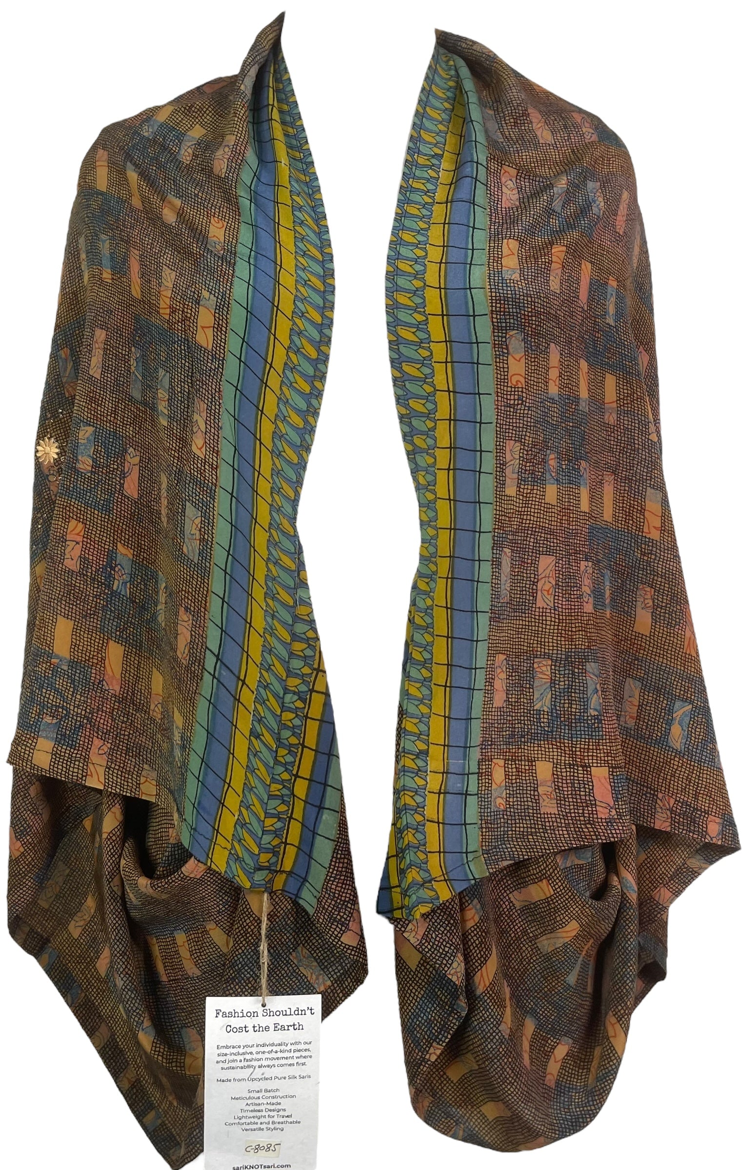 PRC8085 Avatar Pure Silk Shrug