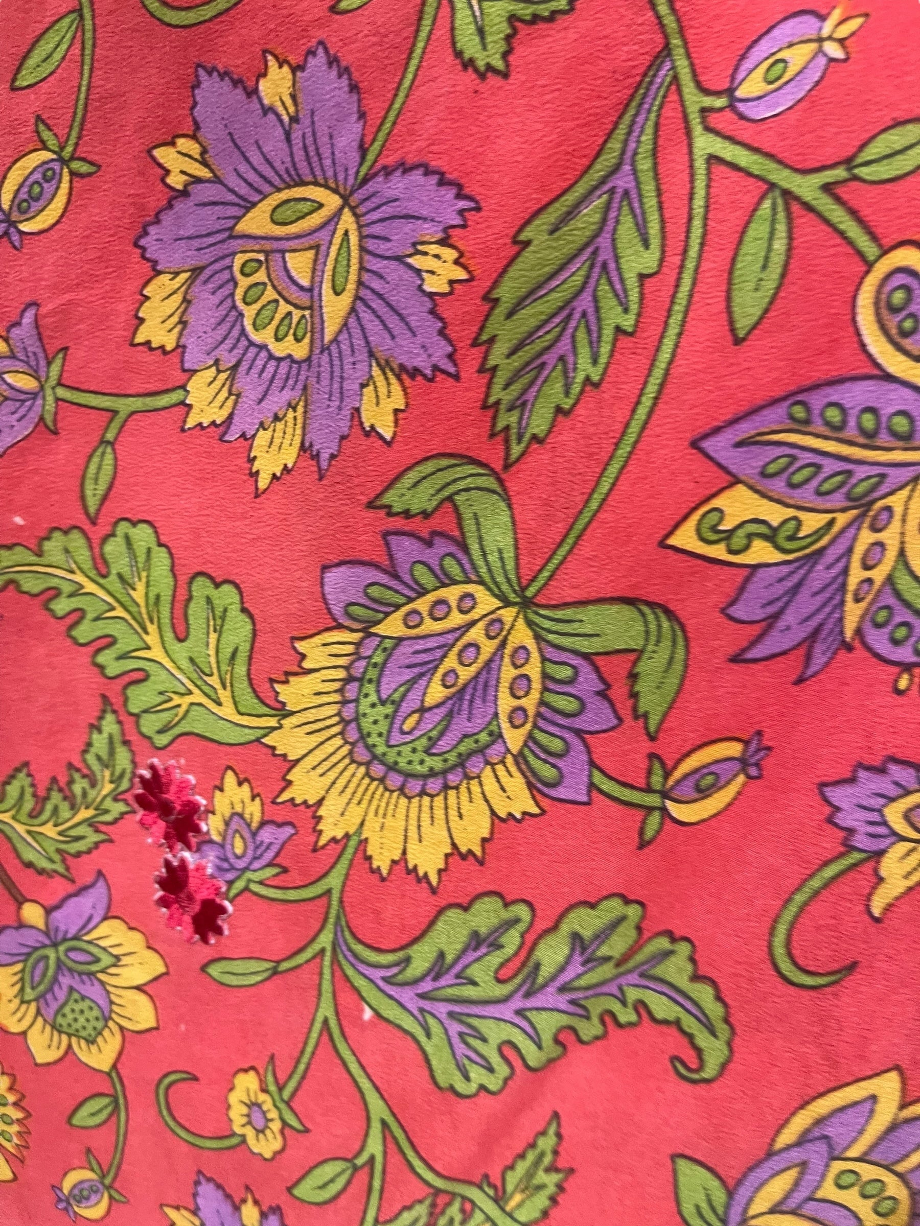 PRC7911 Avatar Pure Silk Sculptural Long Tunic Dress