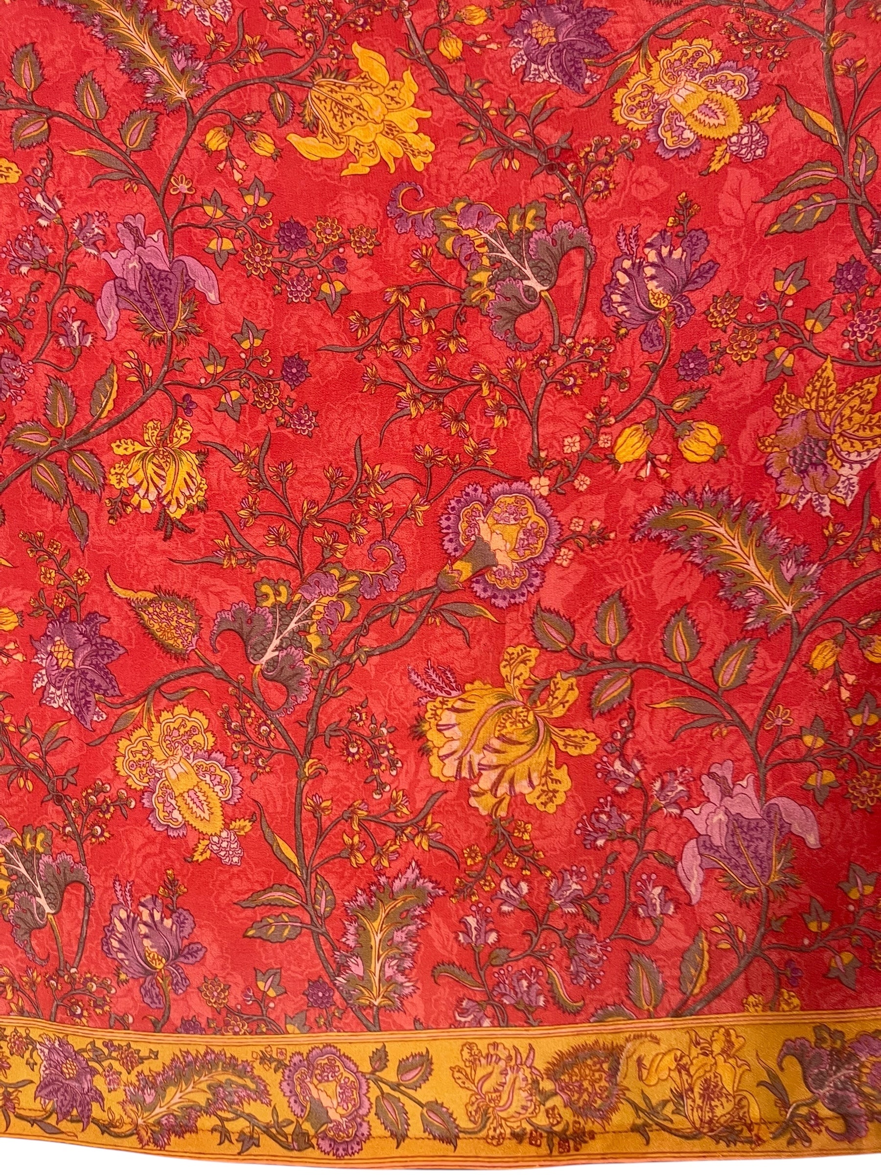 PRC7851 Avatar Pure Silk Capelet Poncho