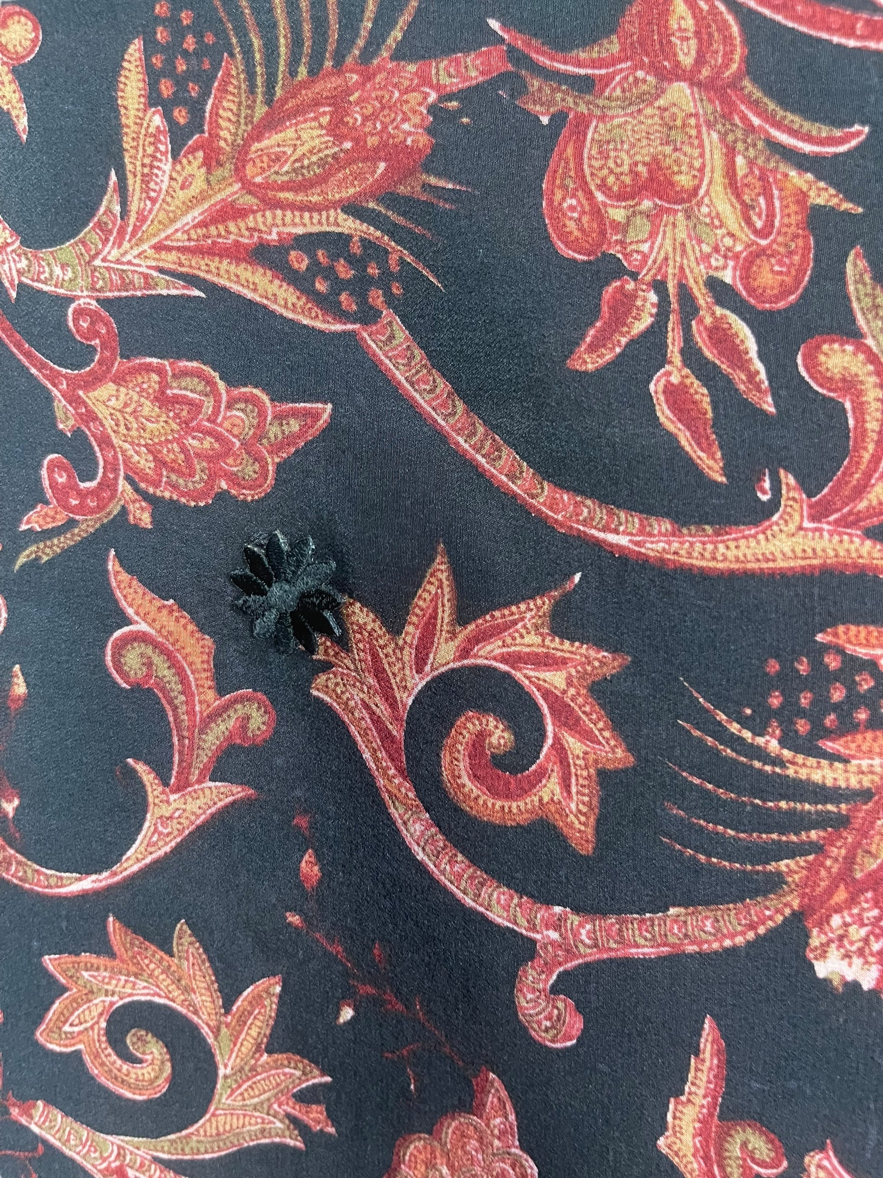 PRC8225 Avatar Pure Silk Kimono-Sleeved Top