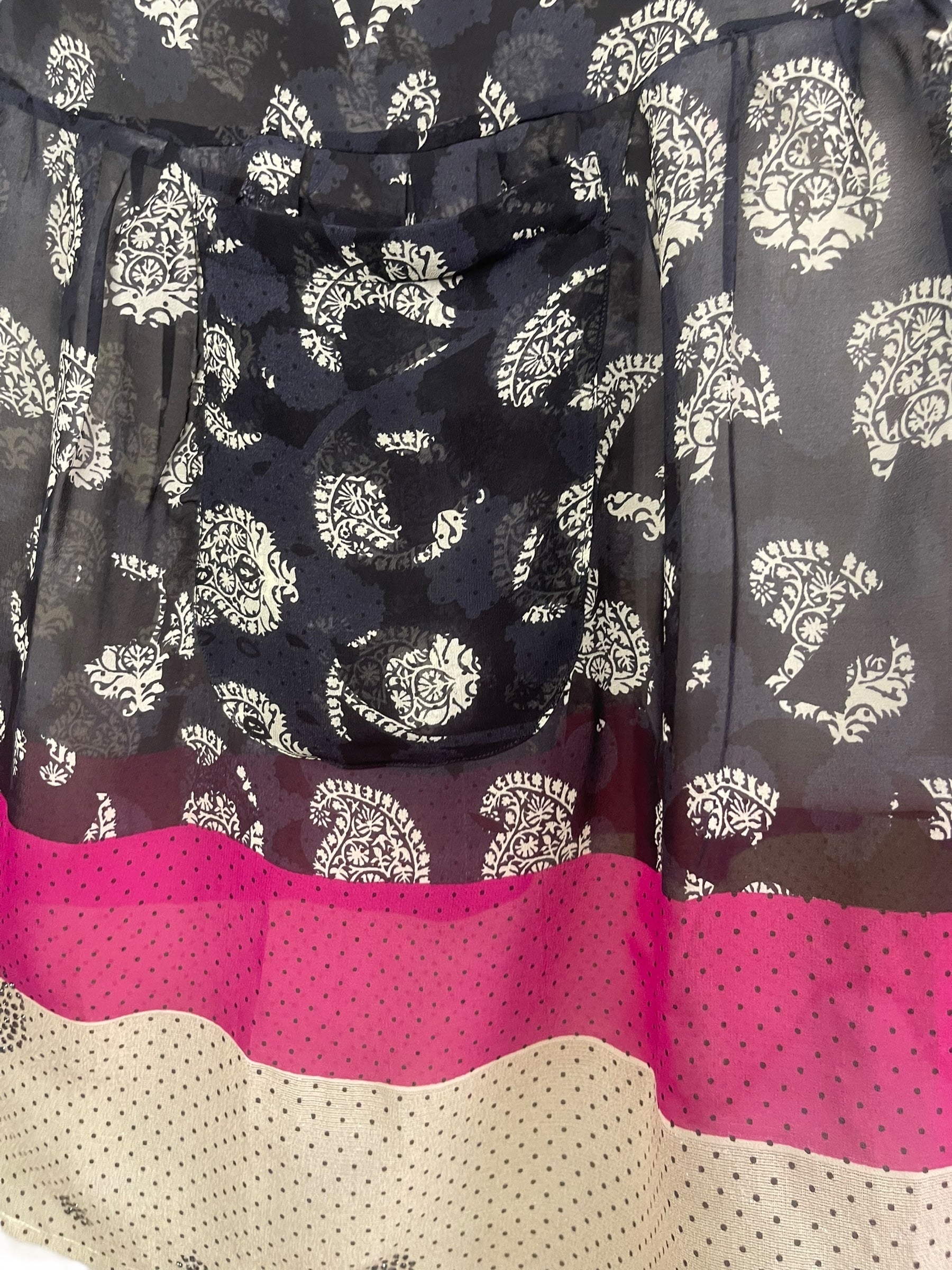 PRG8199 Sheer Wabi Sabi Pure Silk Boxy Babydoll Dress