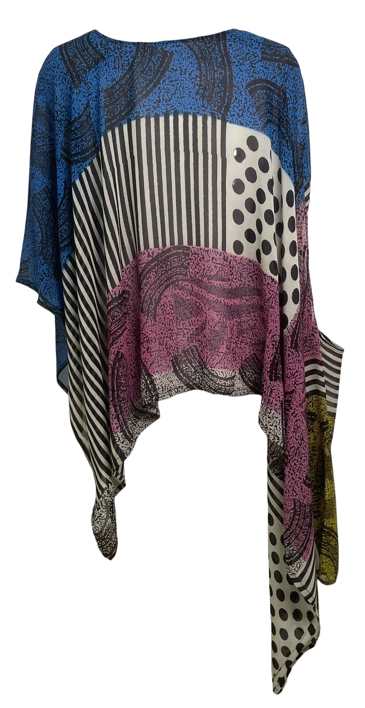 PRG8813 Sheer Wabi Sabi Pure Silk Versatile Vest