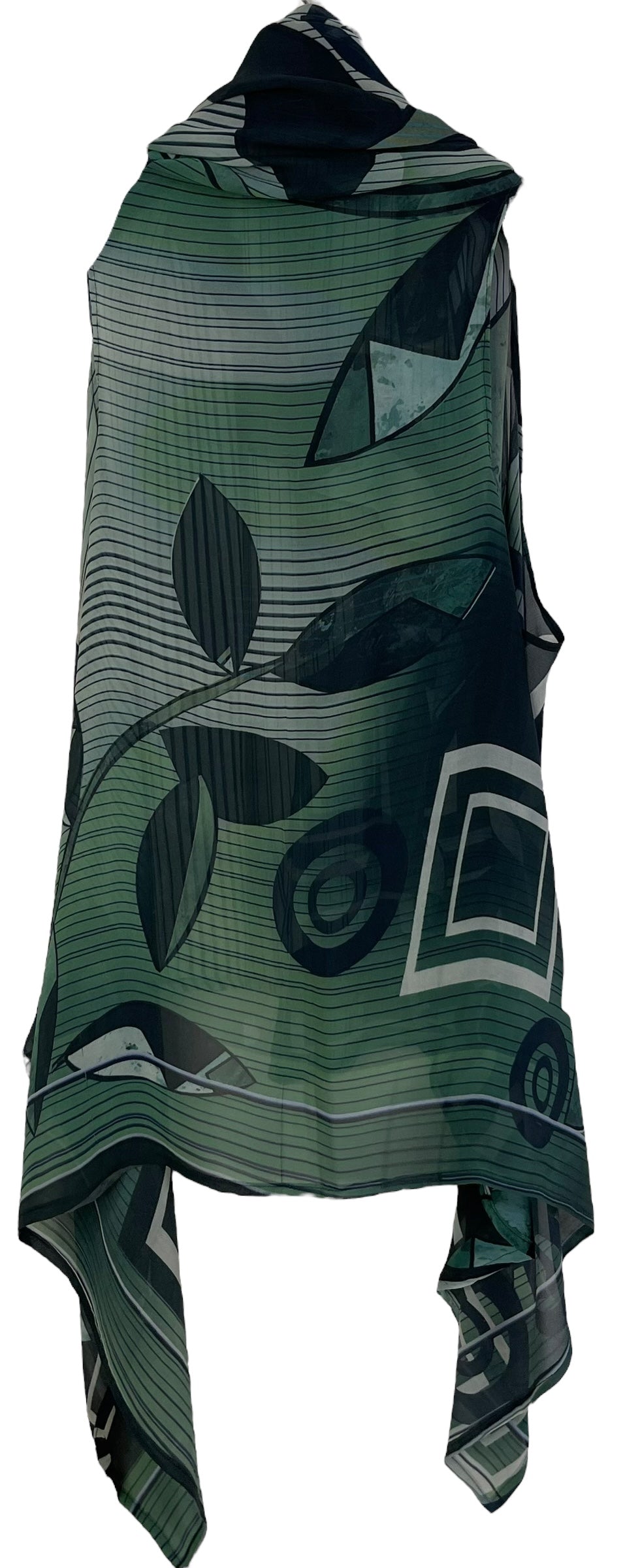 PRG7132 Sheer Avatar Pure Silk Versatile Vest