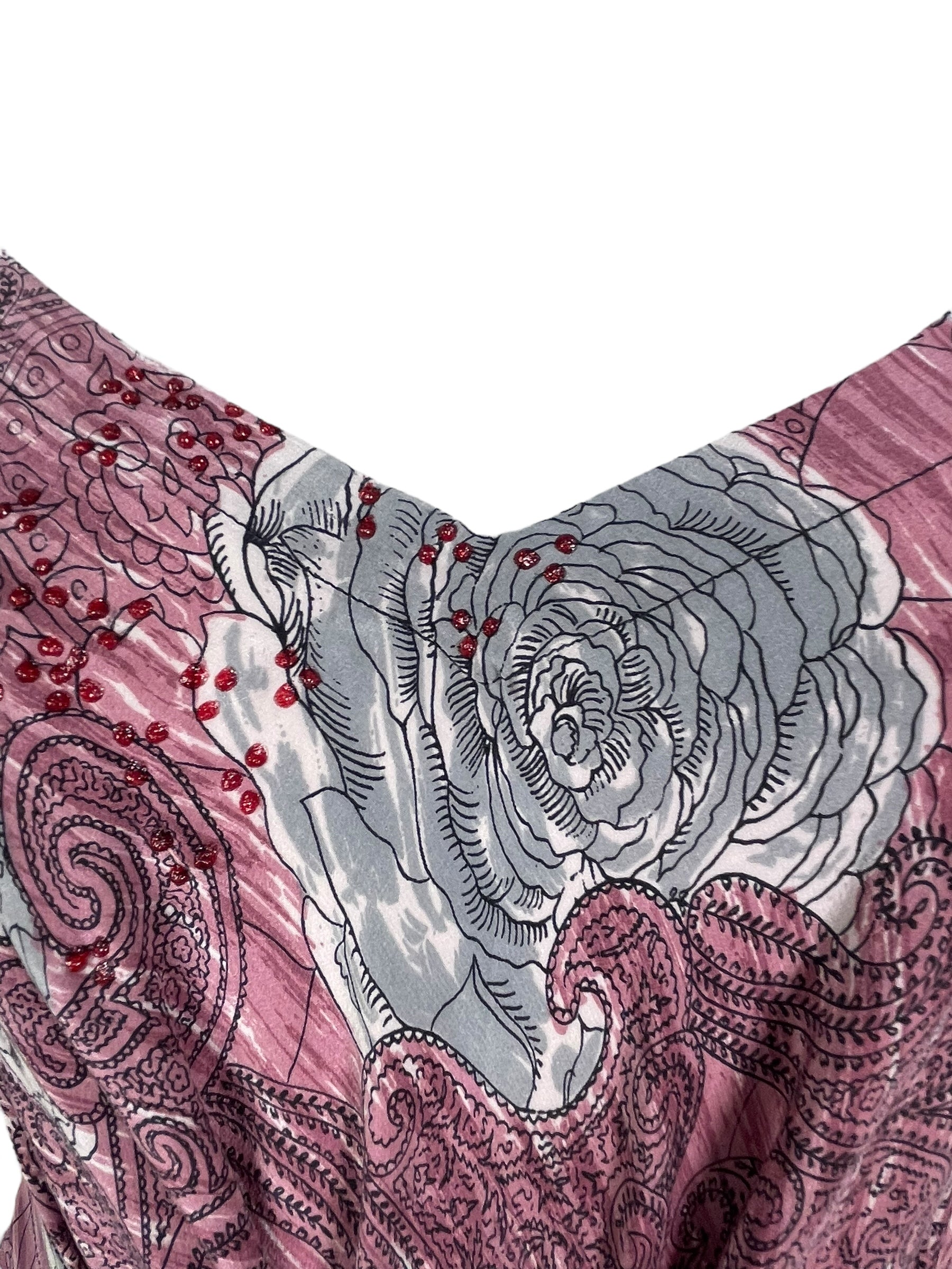 PRC7760 Avatar Pure Silk Maxi Dress with Belt