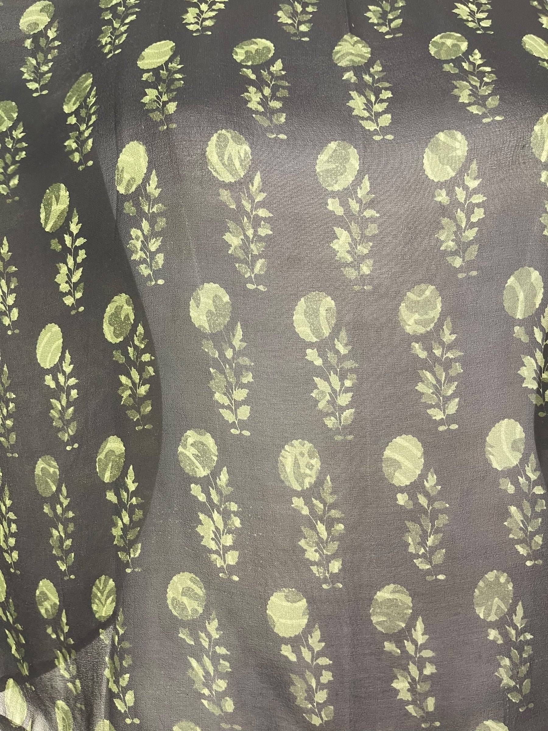 PRG7959 Sheer Avatar Pure Silk Boxy Top