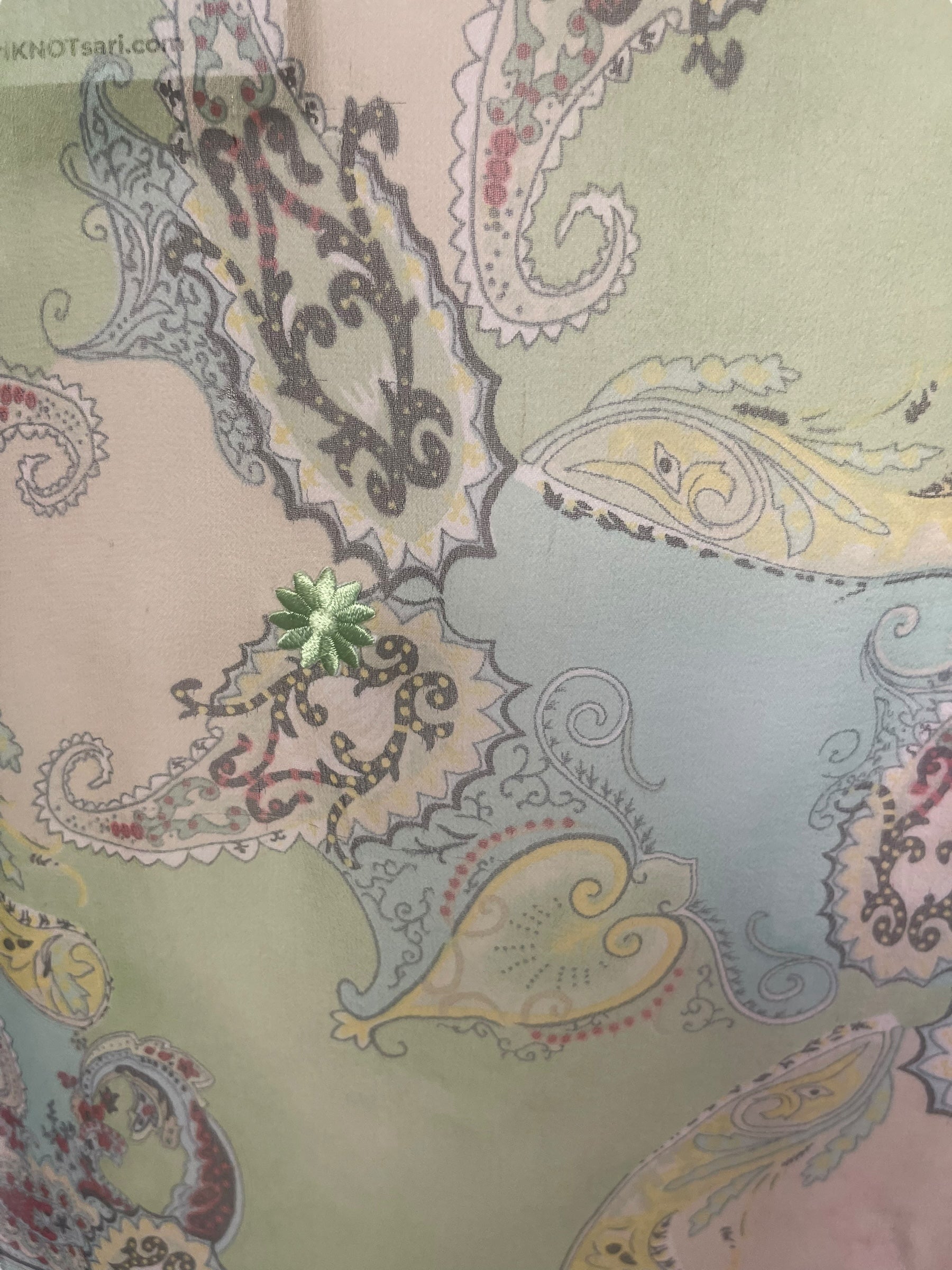 PCH8241 Very Sheer Wabi Sabi Pure Silk Ciffon Hi Lo Top