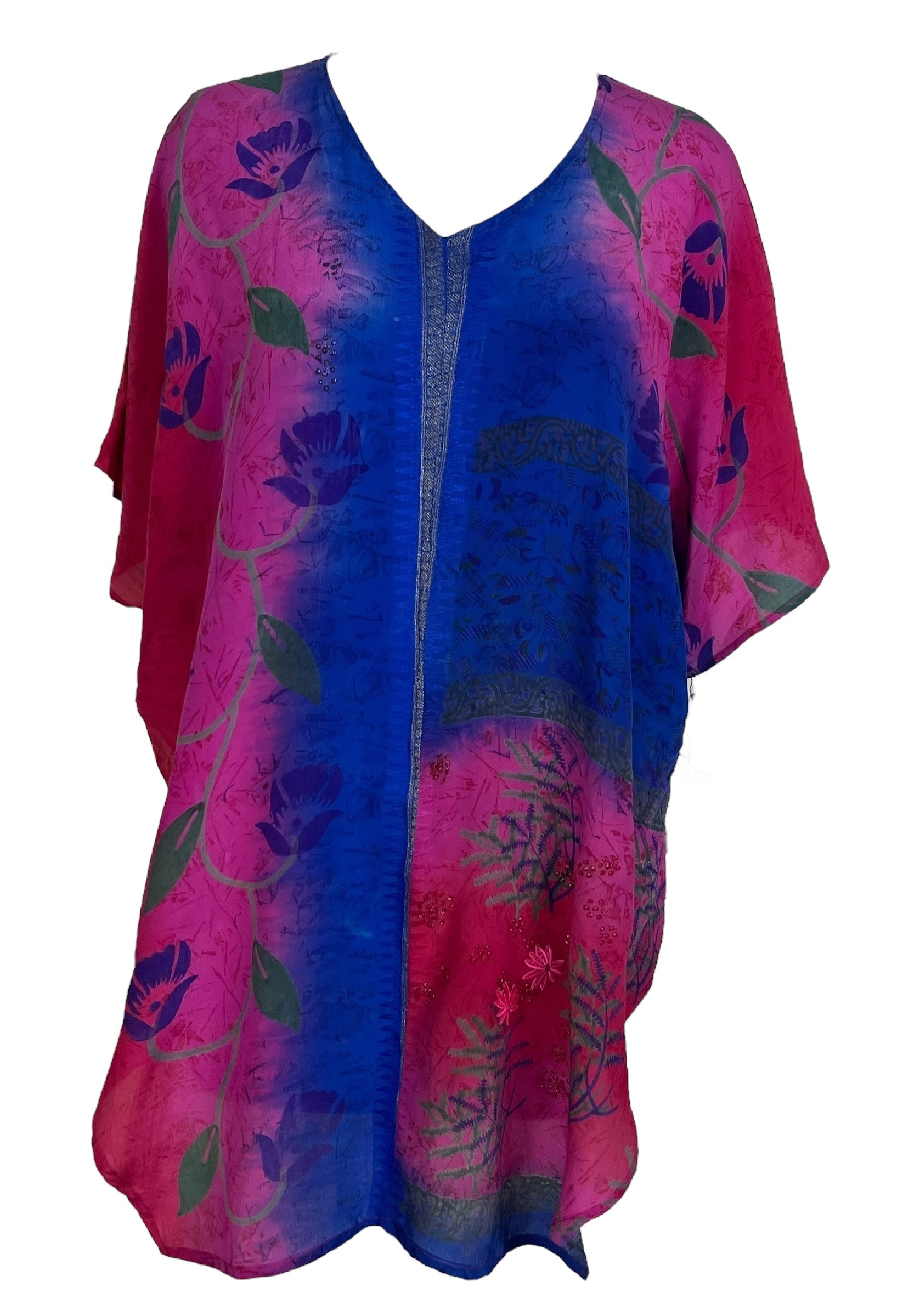 PRC6671 Avatar Pure Silk Waterfall Top