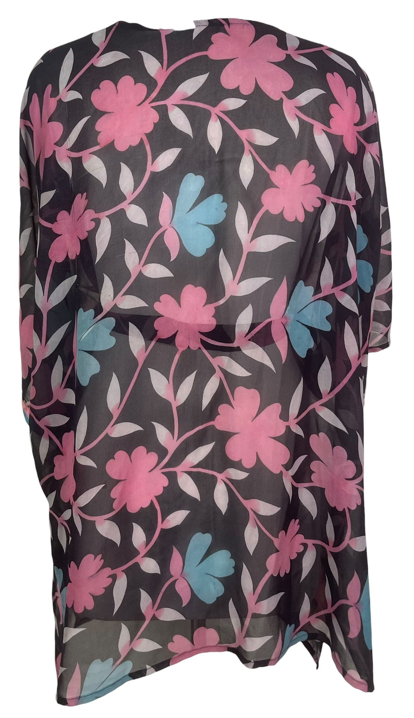 PREVIEW PRG8513 Sheer Wabi Sabi Pure Silk Kimono-Sleeved Jacket with Belt by MARCH2026 – Handmade ethical Short Kimono from sariKNOTsari using upcycled silk. Designed in Canada for travel and slow fashion, loved from Toronto to LA to Sydney. Featuring Zsiska, Bryn Walker and Artisan Leather coats by Rejean Pepin, Pepin designs