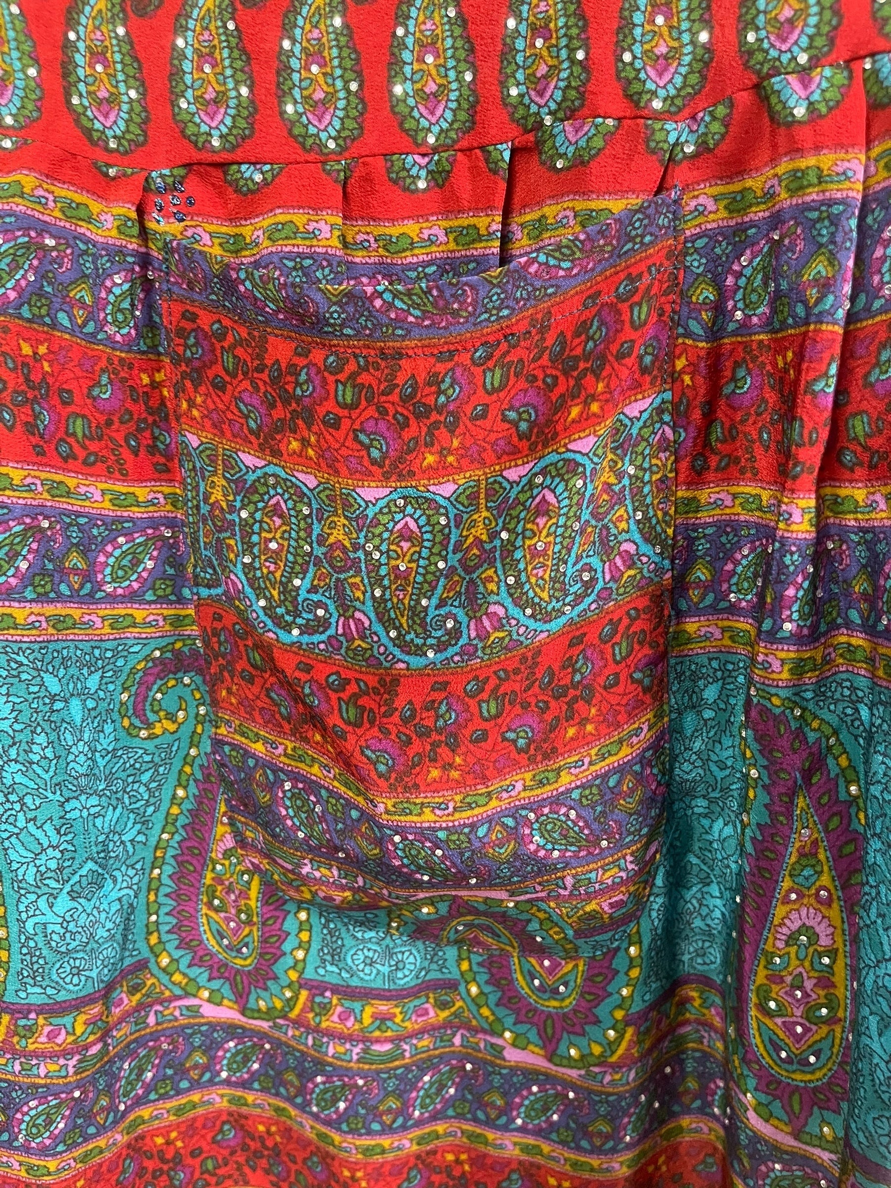 PRC8655 Avatar Pure Silk Boxy Babydoll Dress