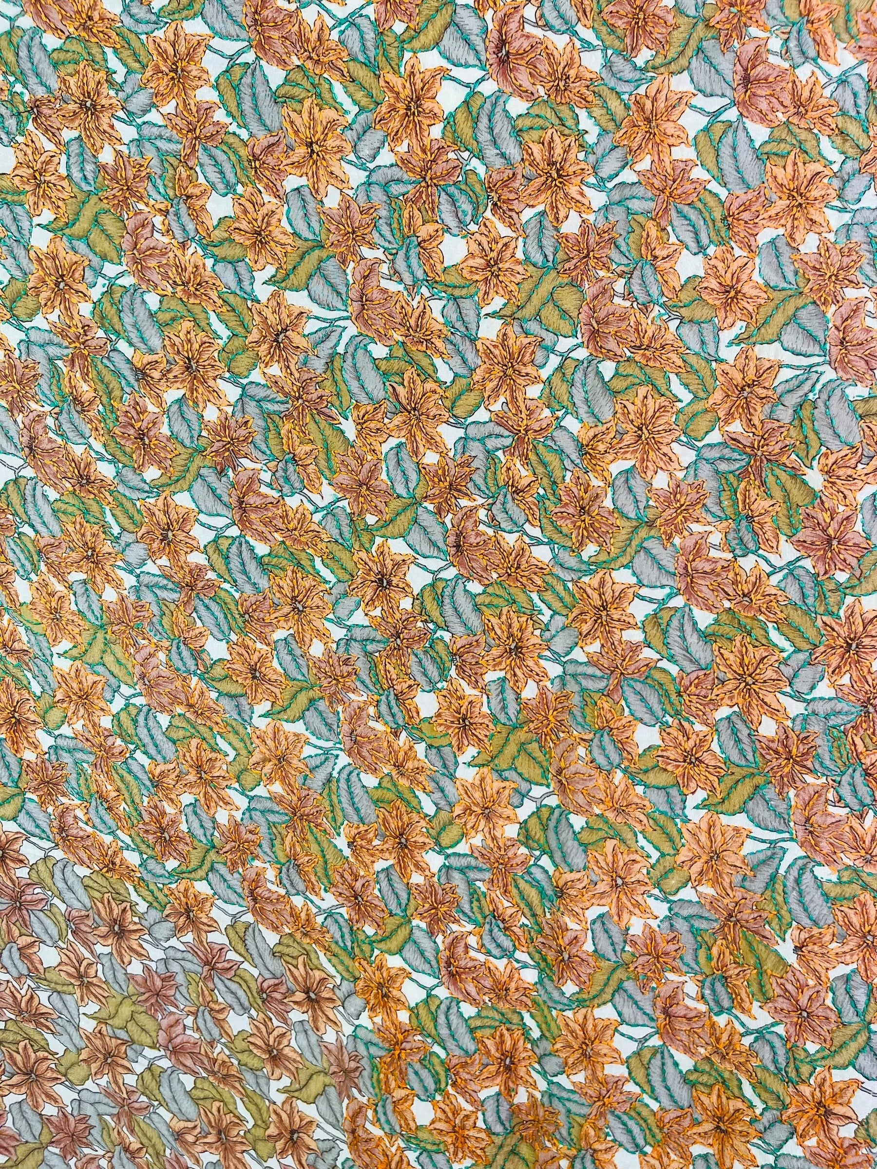 PRC7472 Avatar Pure Silk Midi Length Kaftan