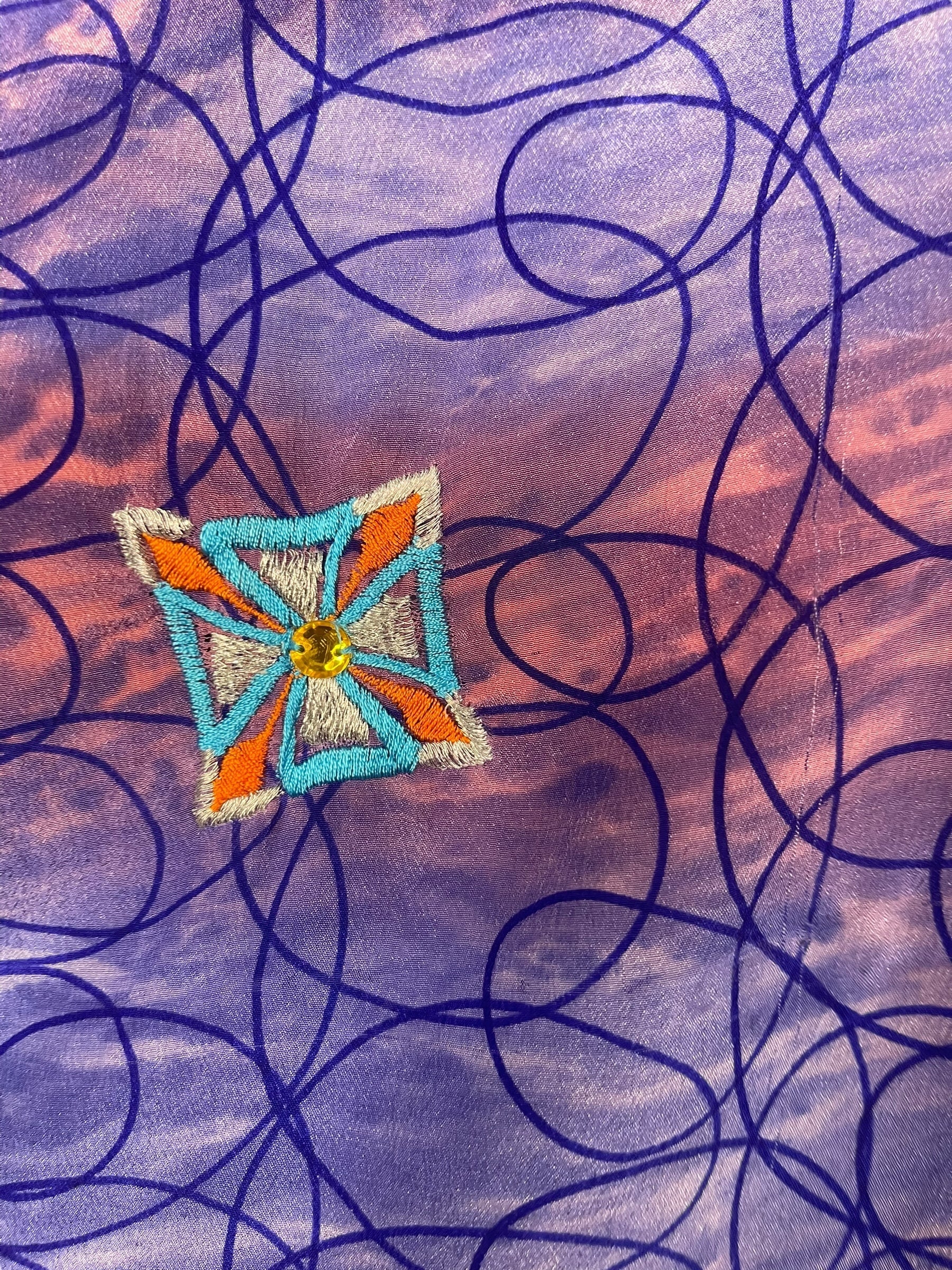 PRC6775 Wabi Sabi Pure Silk Maxi Kaftan