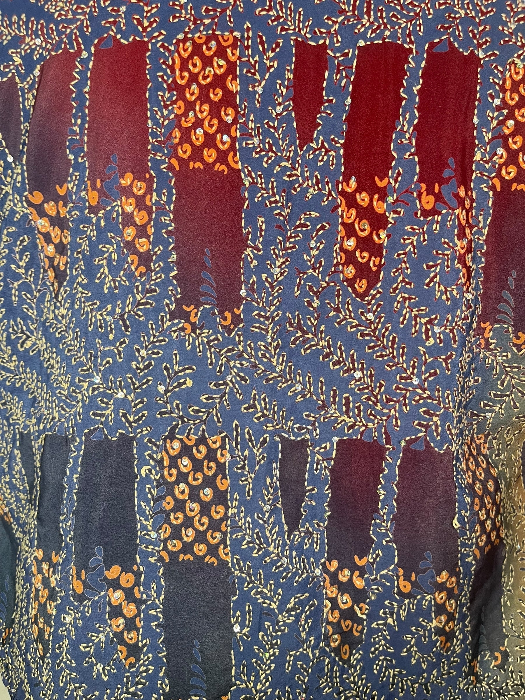 PRC8017 Avatar Pure Silk Boxy Top